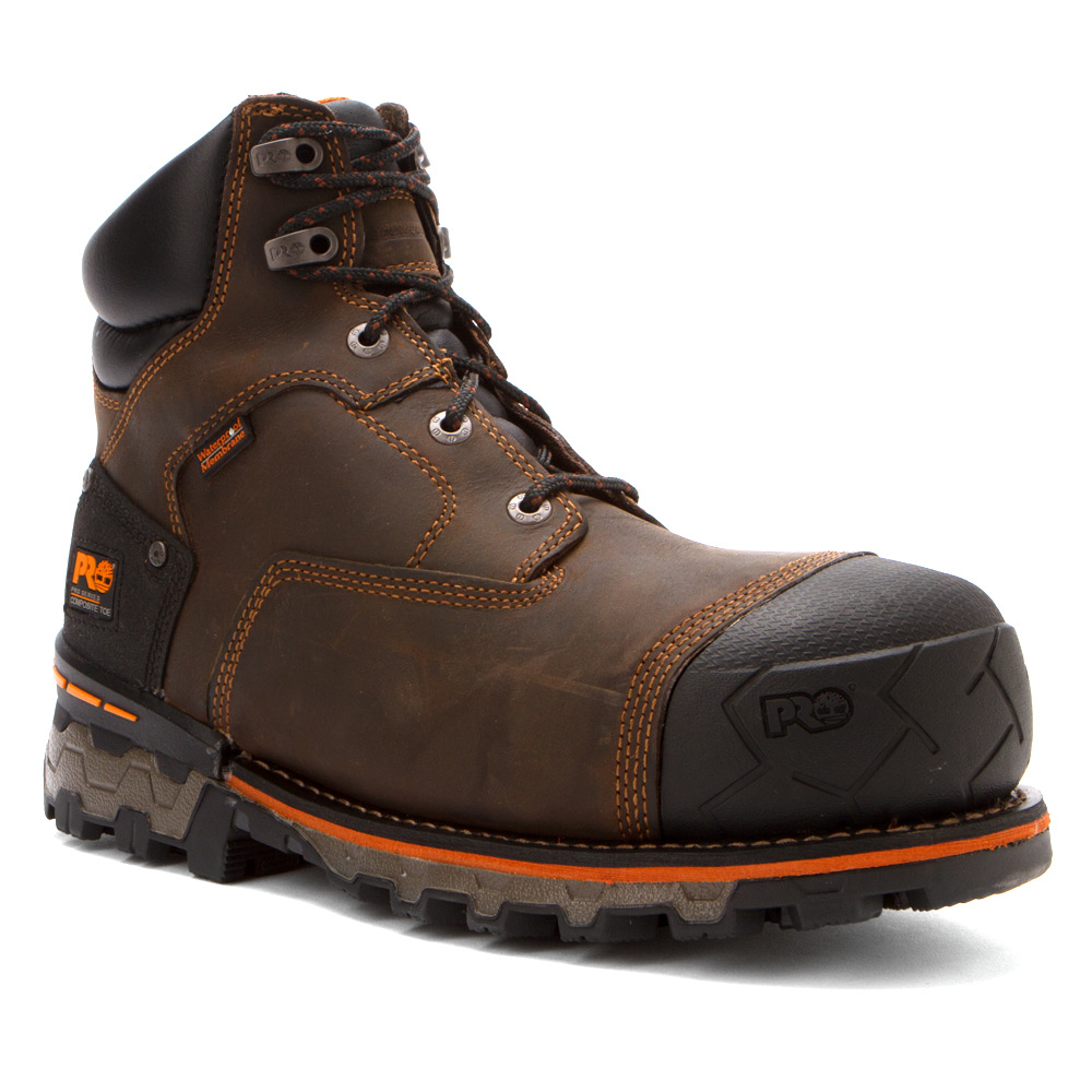 Lyst - Timberland Pro 6-inch Boondock Wp Ct Eh in Black for Men