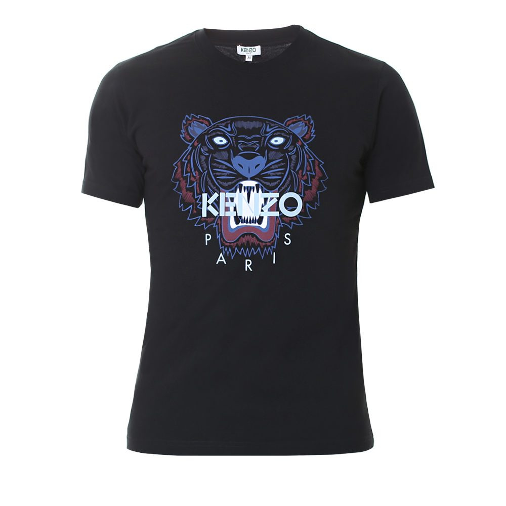 Lyst - Kenzo Printed Cotton T-shirt in Black for Men