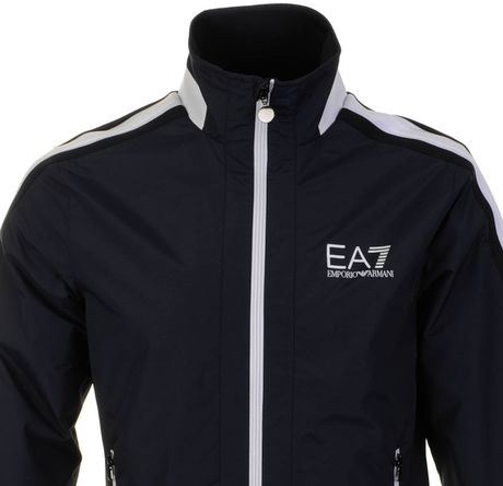 Emporio Armani Ea7 Emporio Woven Jacket in Blue for Men (Navy) | Lyst