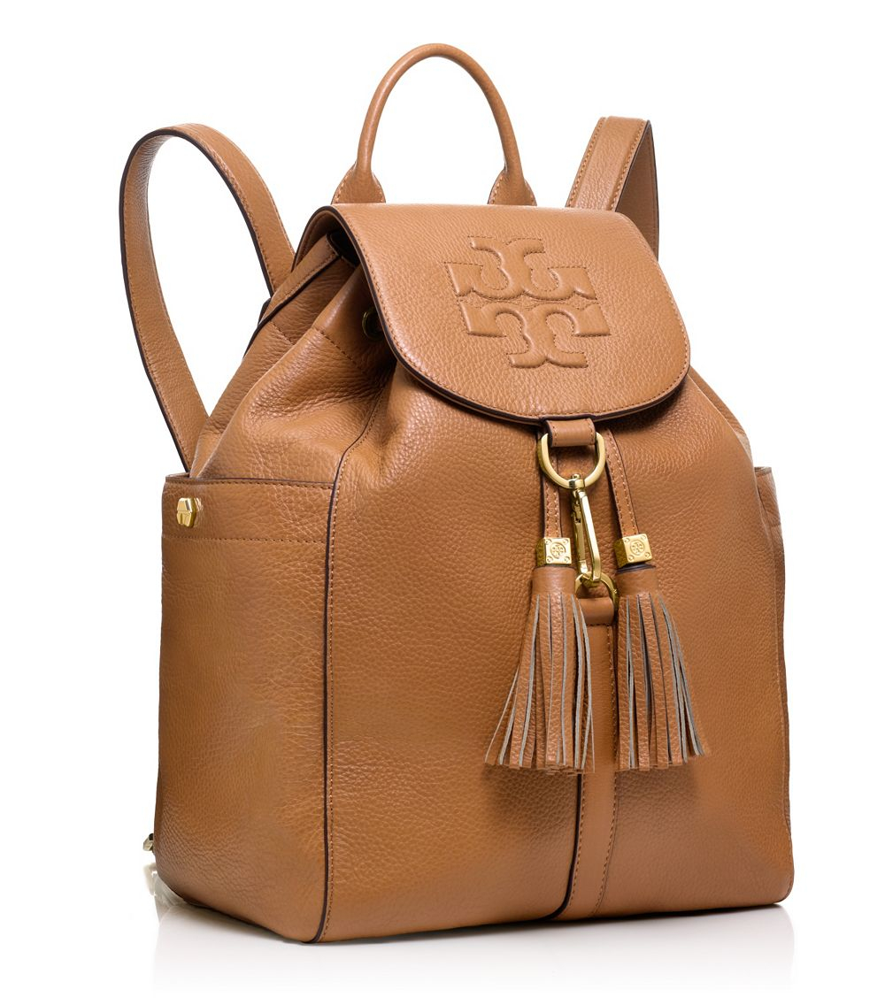 Lyst - Tory Burch Thea Backpack in Brown