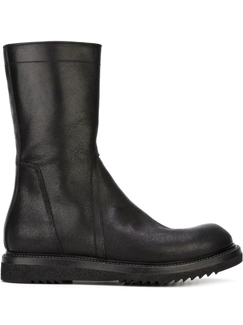 Lyst - Rick Owens 'creeper' Boots in Black for Men