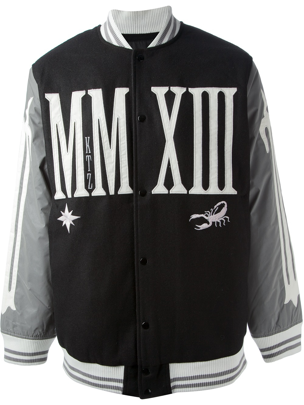 Lyst - Ktz Tatoo Embroidery Sleeved Tailor Jacket in Black for Men