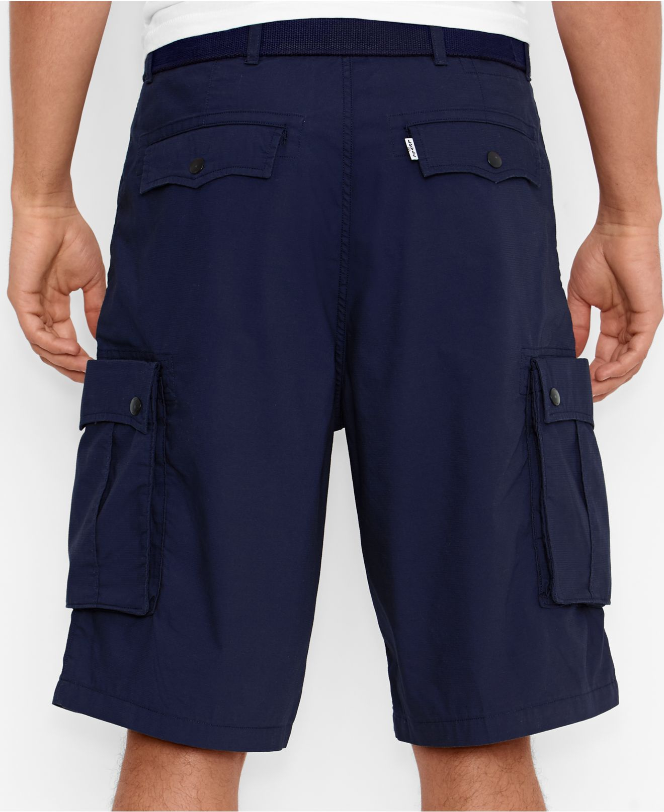 Levi's Men's Dress Blues Snap Cargo Shorts in Blue for Men (Dress Blue ...