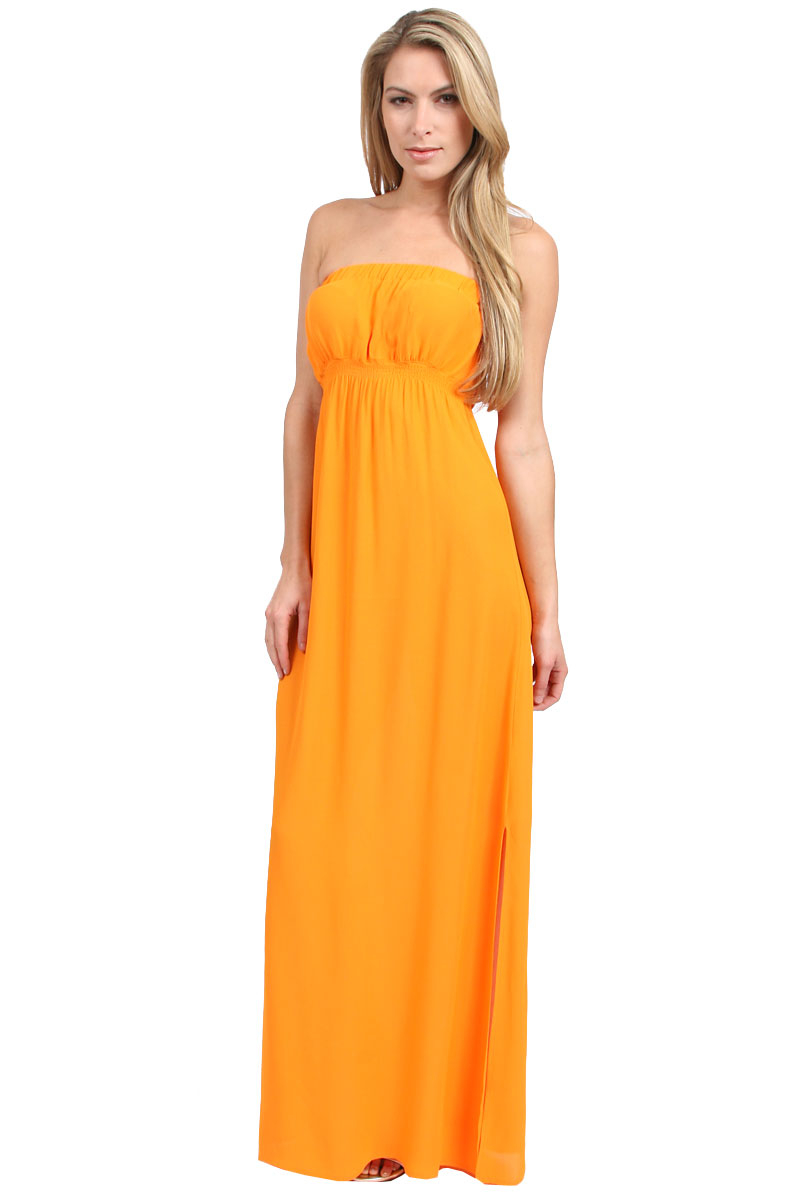 Twelfth Street Cynthia Vincent Brentwood Maxi Dress in Yellow ...