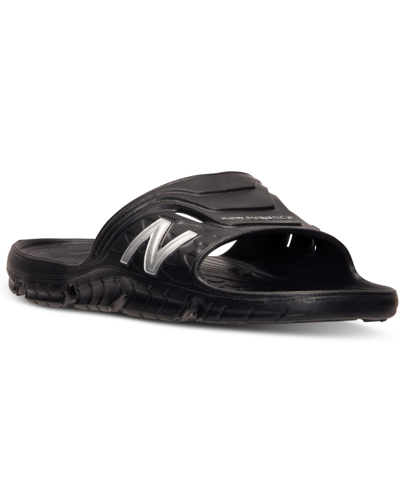 Lyst New Balance Men'S Klone Lab Float Ii Slide Sandals in Black for Men