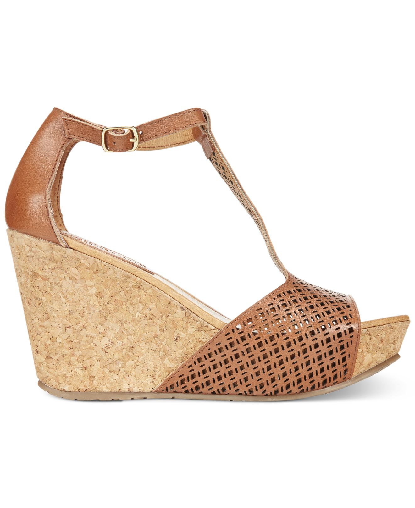 Kenneth Cole Reaction Kenneth Cole Women's Sole Tan Platform Wedge ...