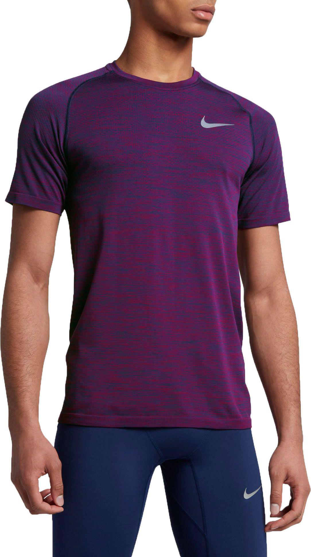 purple nike shirt men