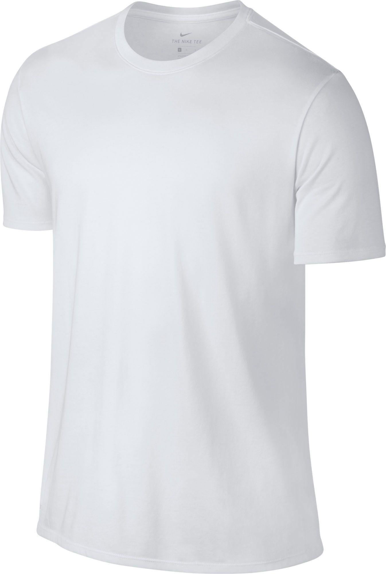 plain white nike t shirt