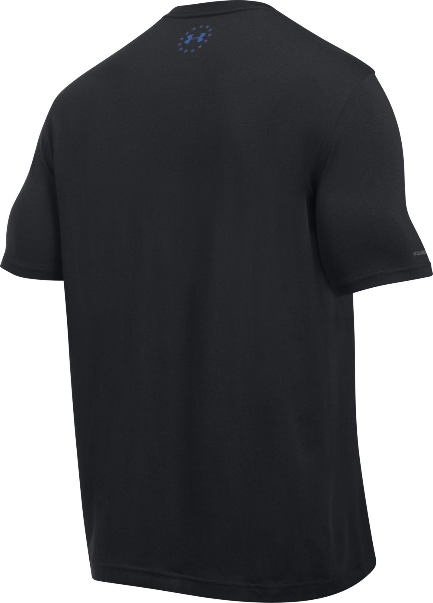 Lyst - Under Armour Police Thin Blue Line T-shirt in Black for Men
