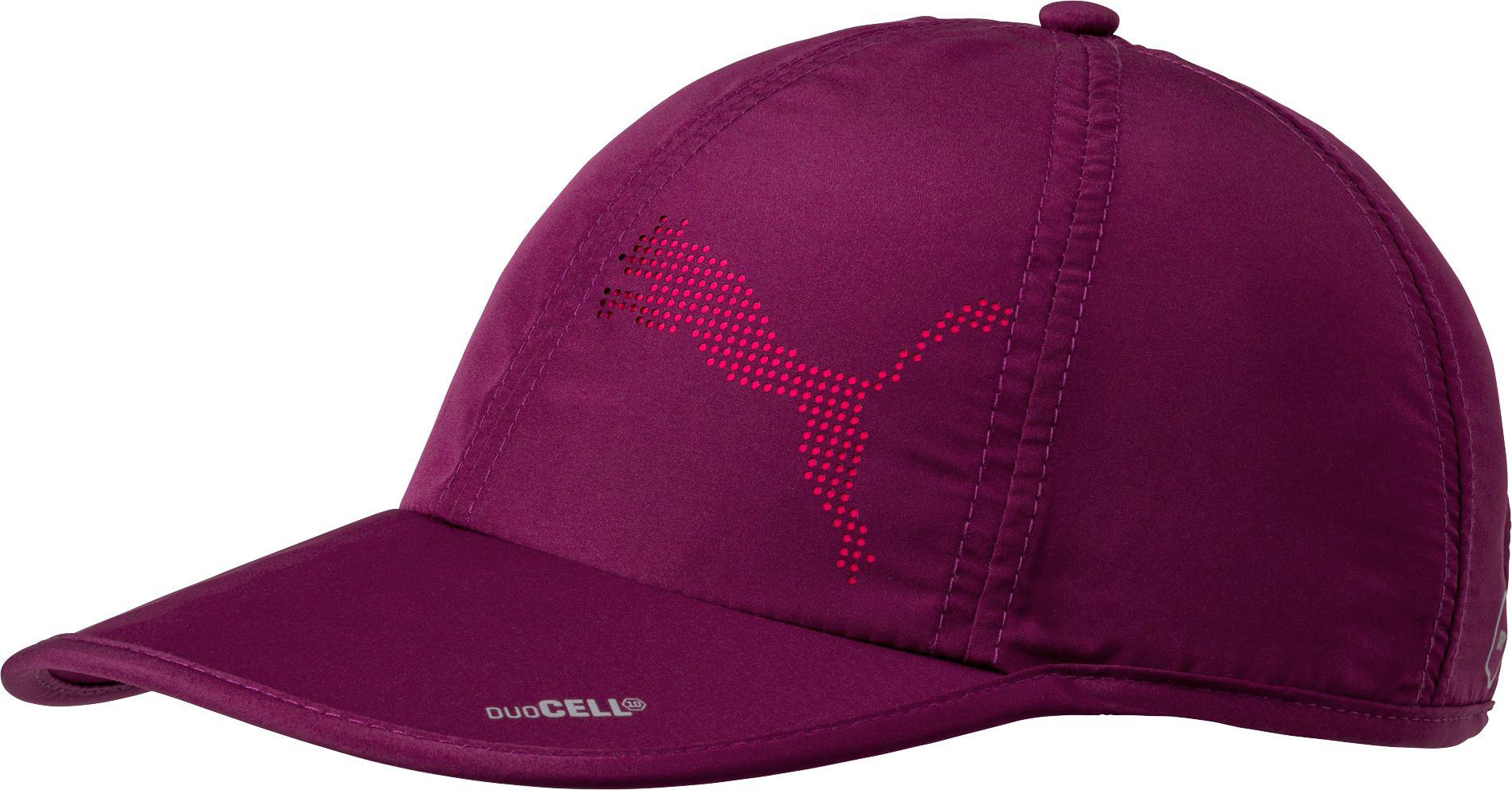 purple puma hat