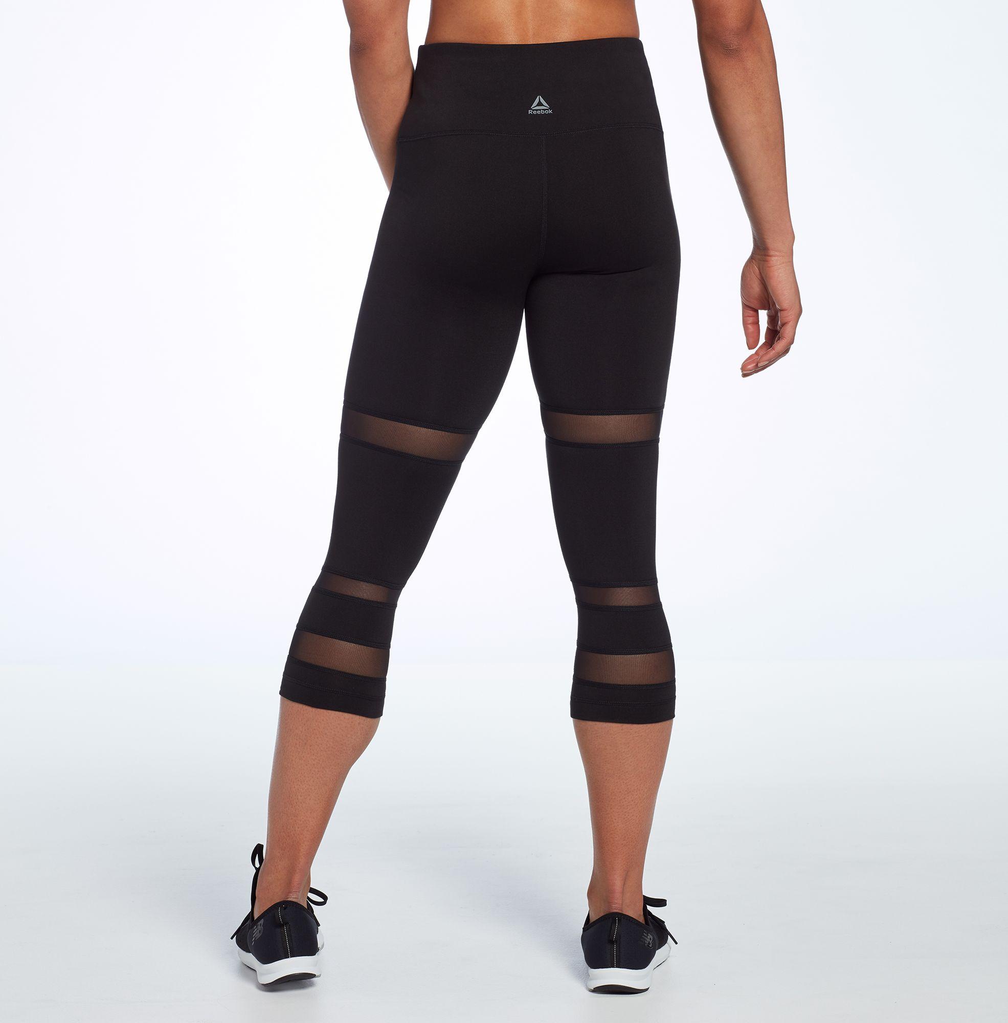 reebok workout capris