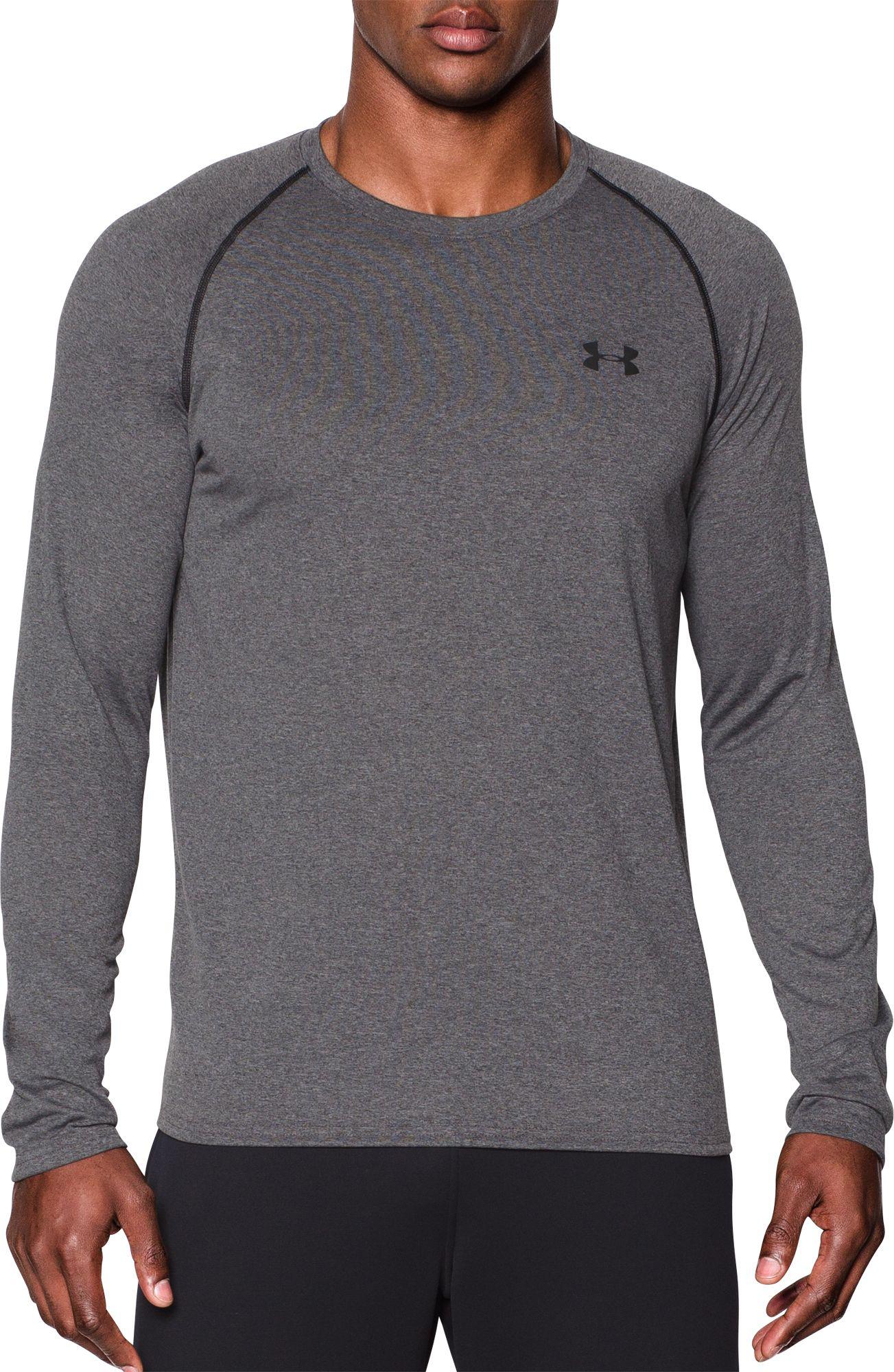 under armour tech long sleeve tee mens