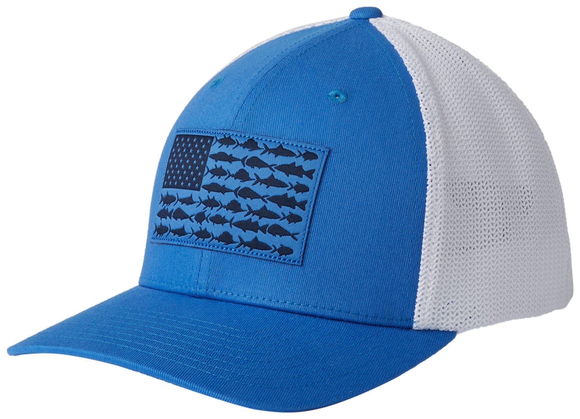 Columbia Mesh Fish Flag Cap in Blue for Men Lyst