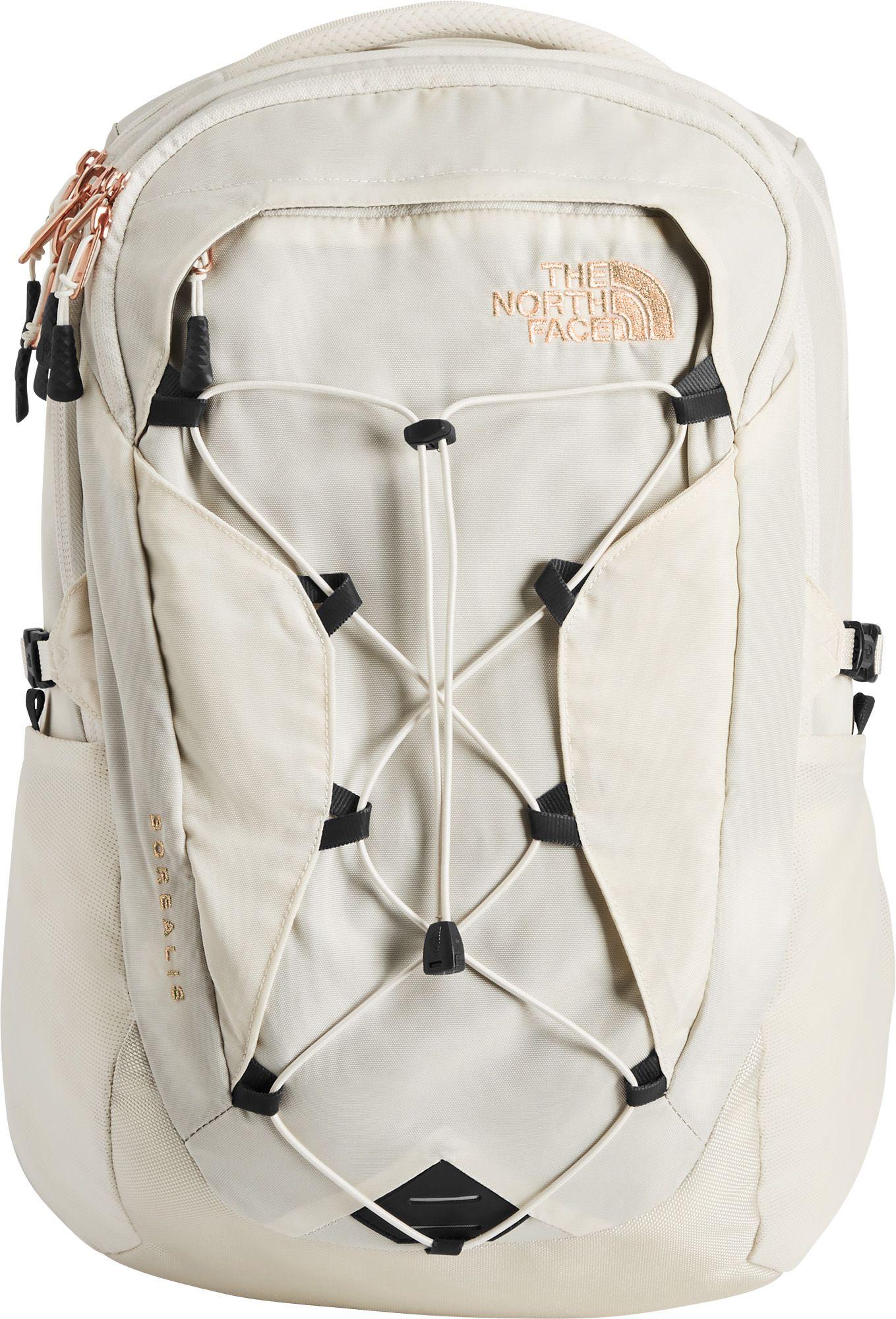 vintage white north face backpack