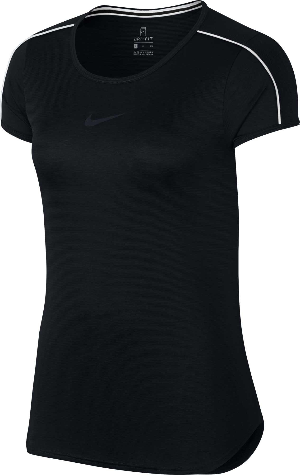 Lyst - Nike Court Dri-fit Tennis T-shirt in Black