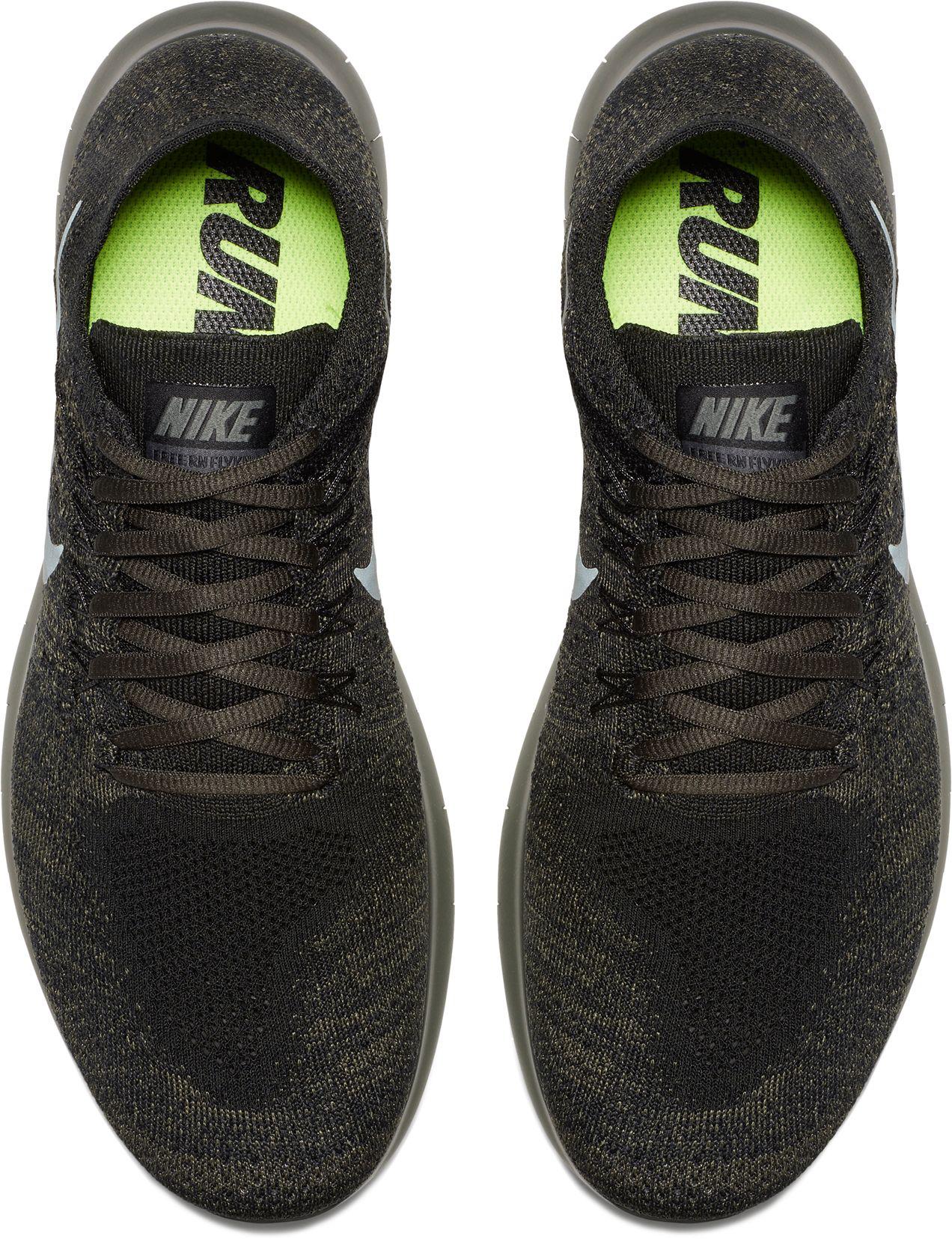 Nike Free Rn Flyknit 2017 Running Shoes in Black for Men - Lyst