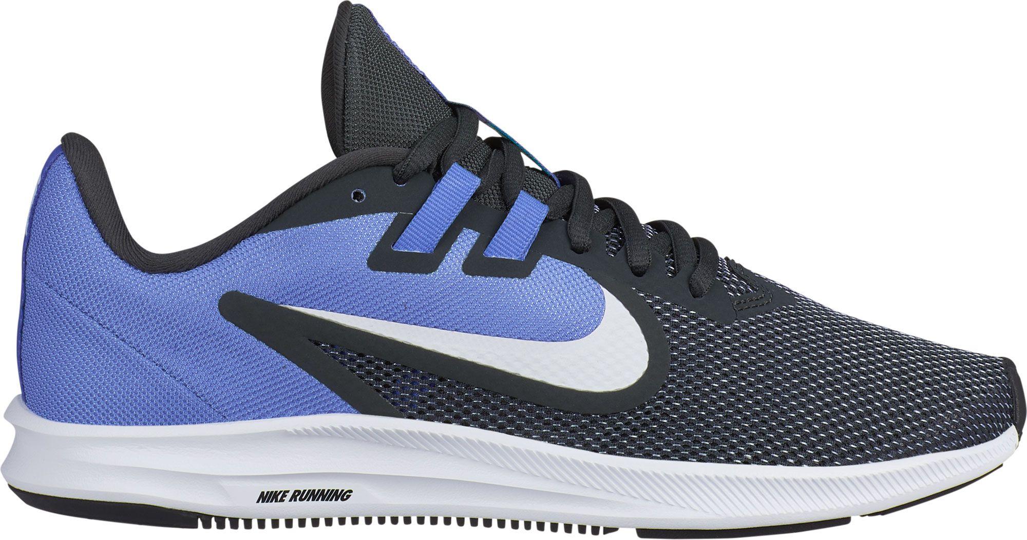 Nike Rubber Downshifter 9 Running Shoes in Grey/Blue (Gray) - Lyst