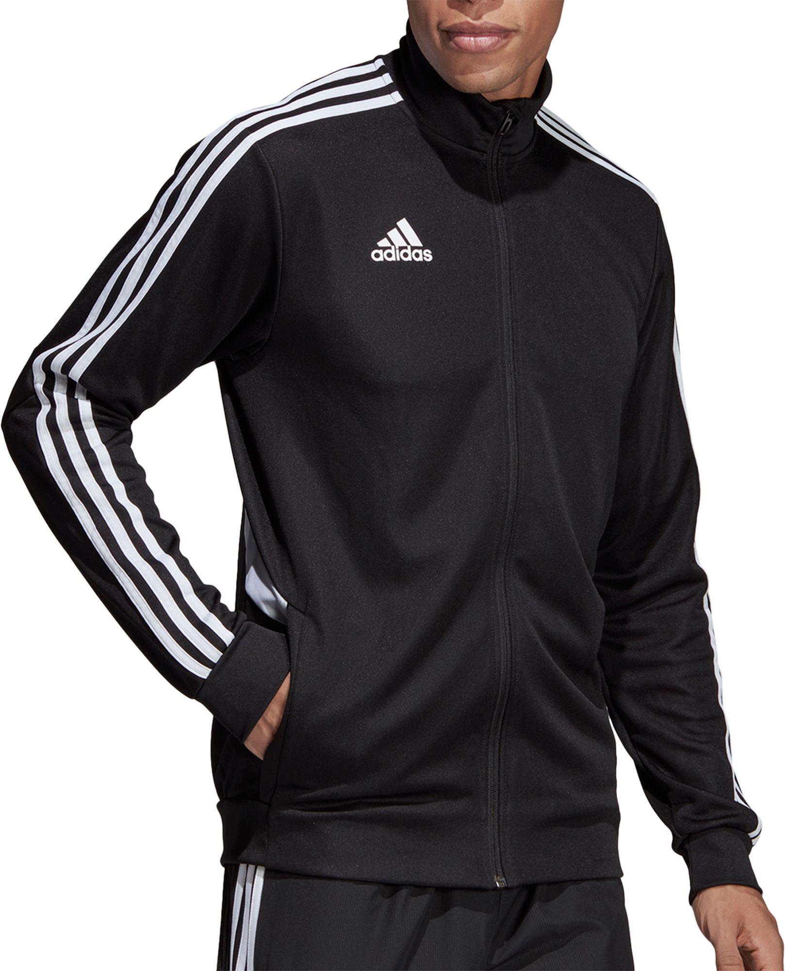 adidas Synthetic Tiro 19 Soccer Training Jacket in Black for Men - Lyst