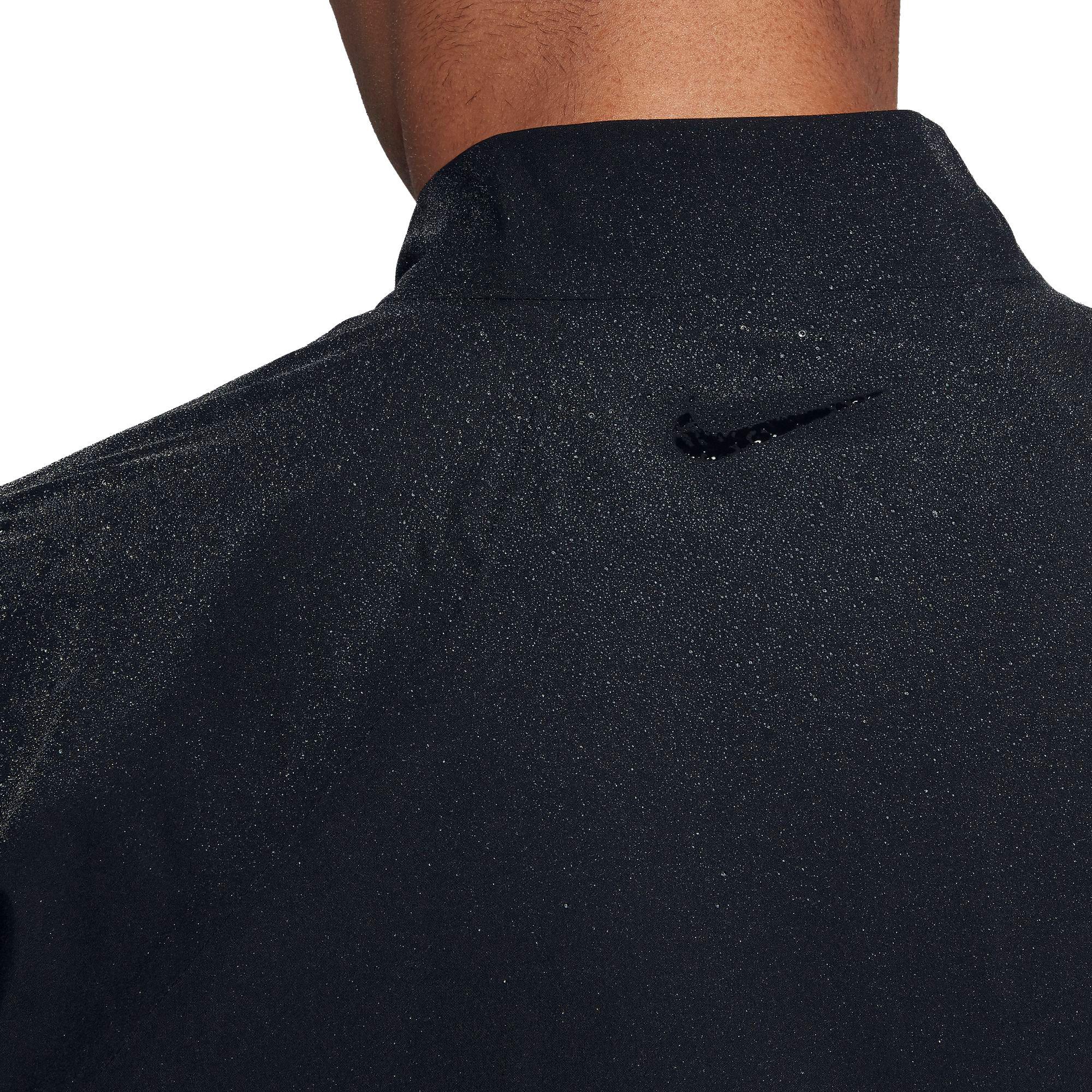 Nike Synthetic Hypershield Golf Rain Jacket in Black for Men - Lyst