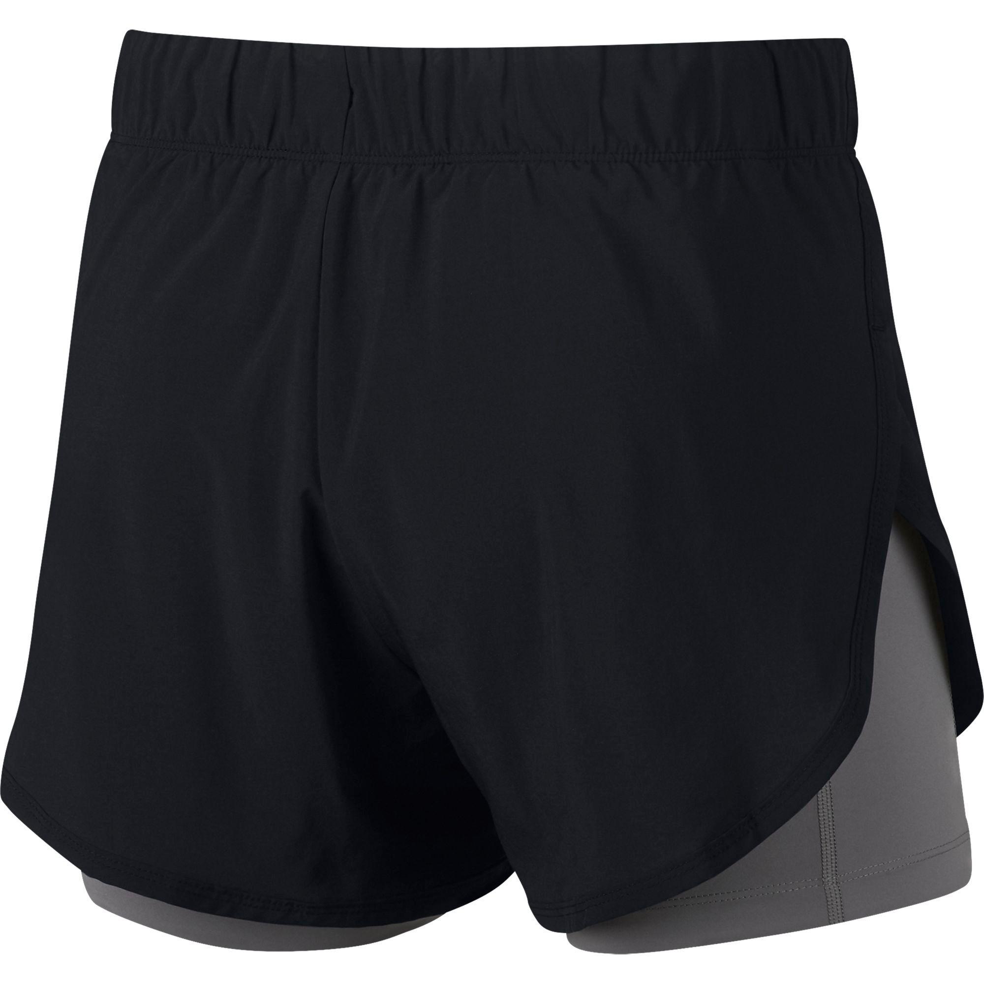 Nike Flex 2-in-1 Shorts in Black - Lyst