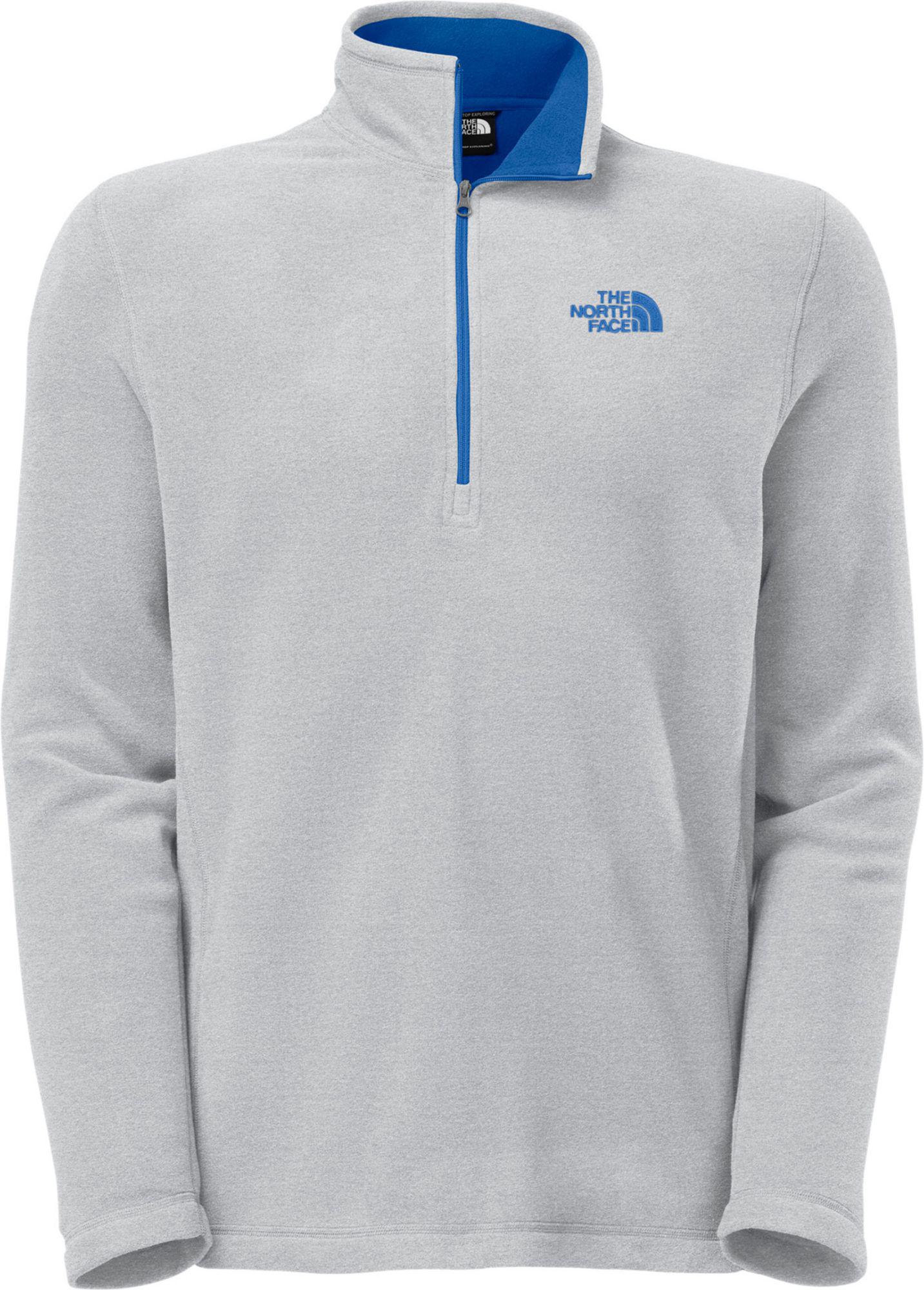 Lyst - The North Face Tka 100 Glacier Quarter Zip Pullover in Gray for Men