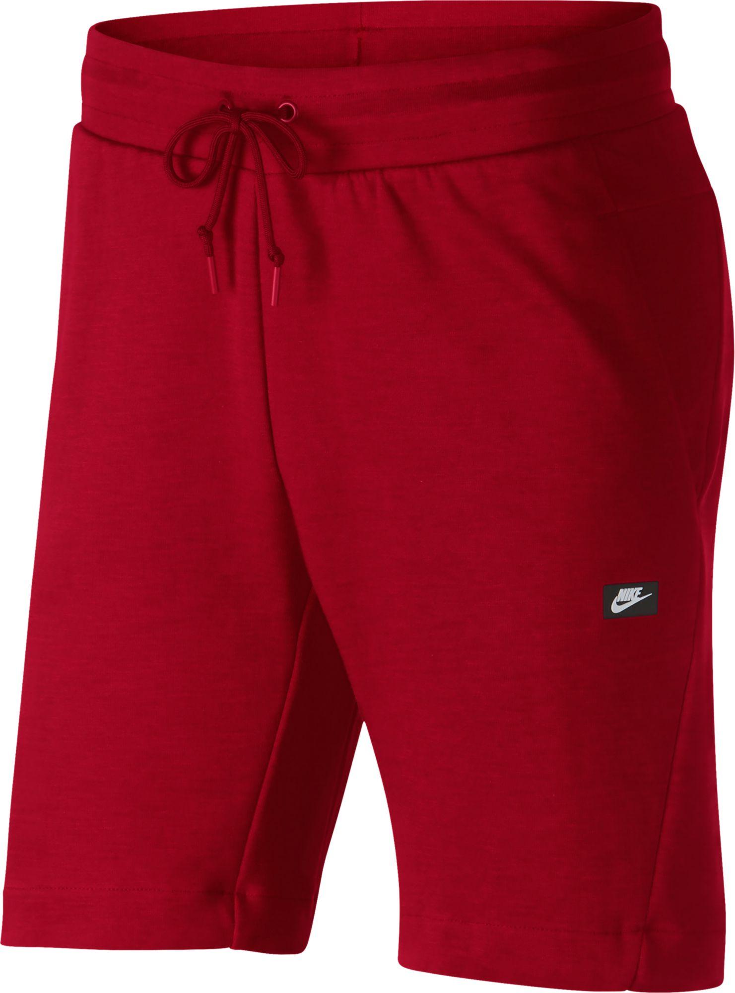 Nike Rubber Sportswear Optic Shorts in Red for Men - Lyst