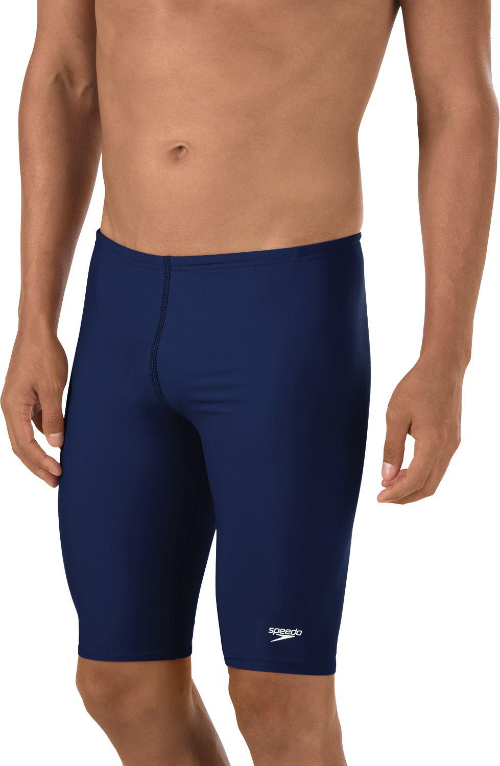 Speedo Synthetic Solid Lycra Jammer in Blue for Men - Lyst