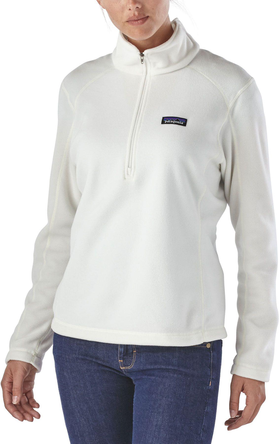 white quarter zip pullover mens