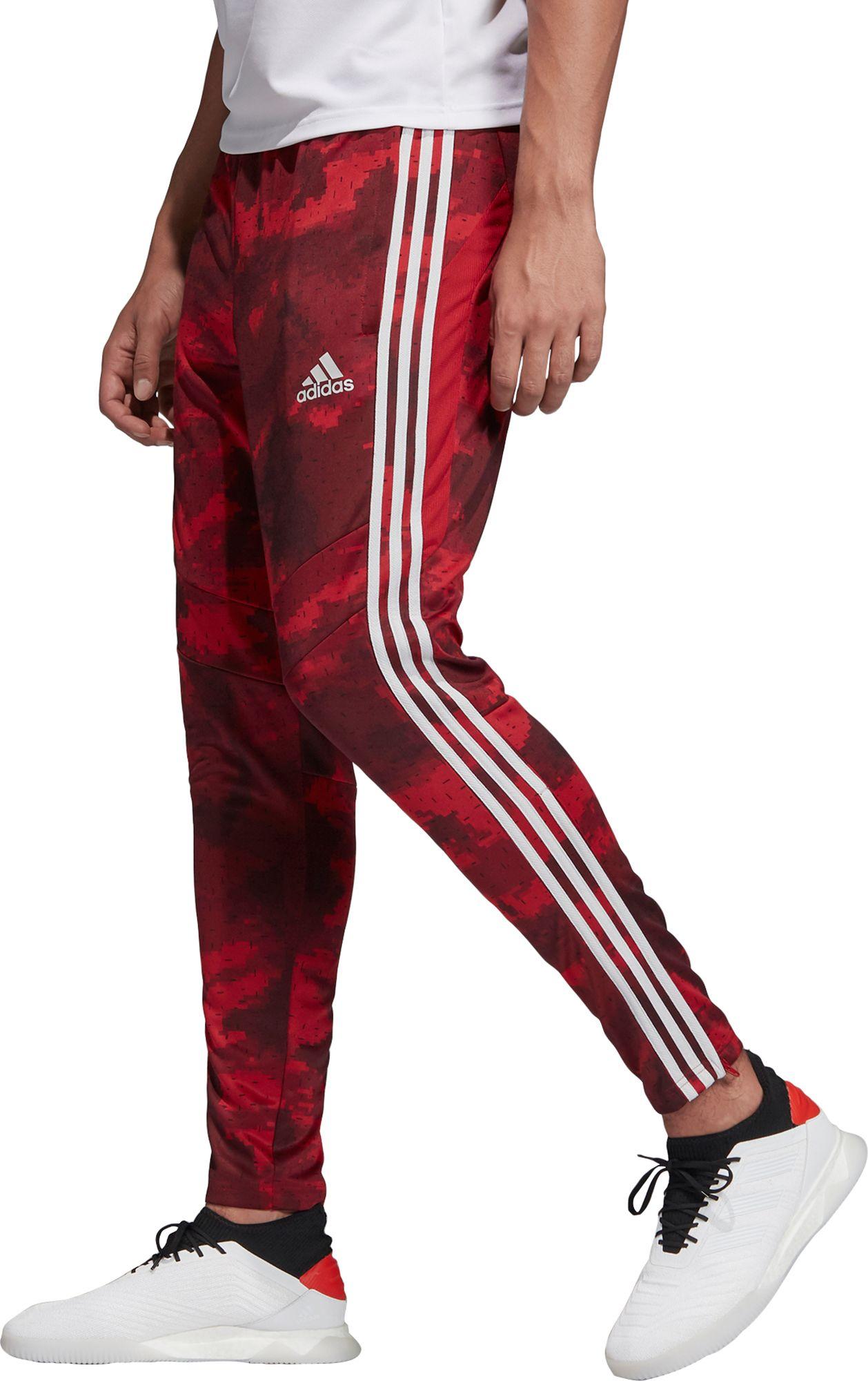 adidas Synthetic Tiro 19 Camo Training Pants in Red for Men - Lyst