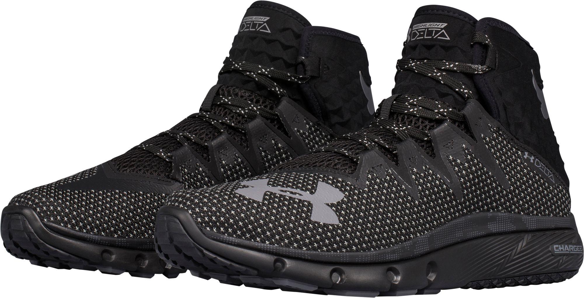 Lyst - Under Armour Project Rock Delta Training Shoes in Black for Men