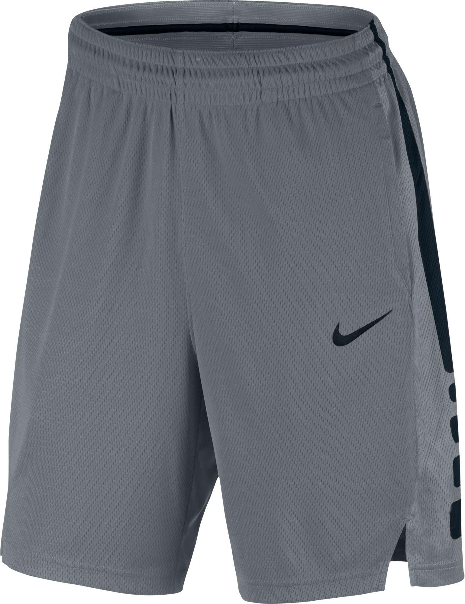 Lyst - Nike Men's Elite Dri-fit Basketball Shorts in Gray for Men ...