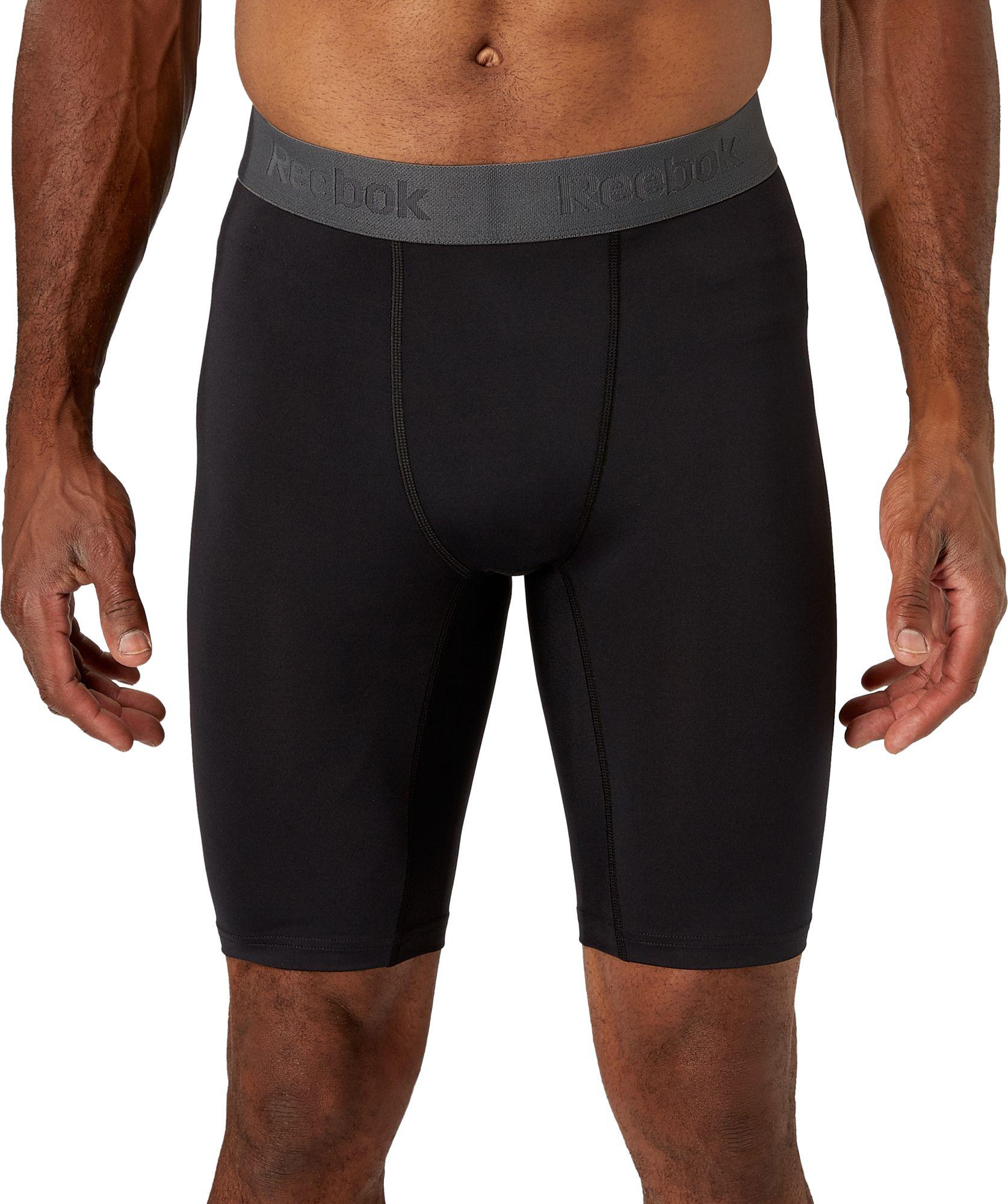 Download Lyst - Reebok 10'' Compression Shorts in Black for Men