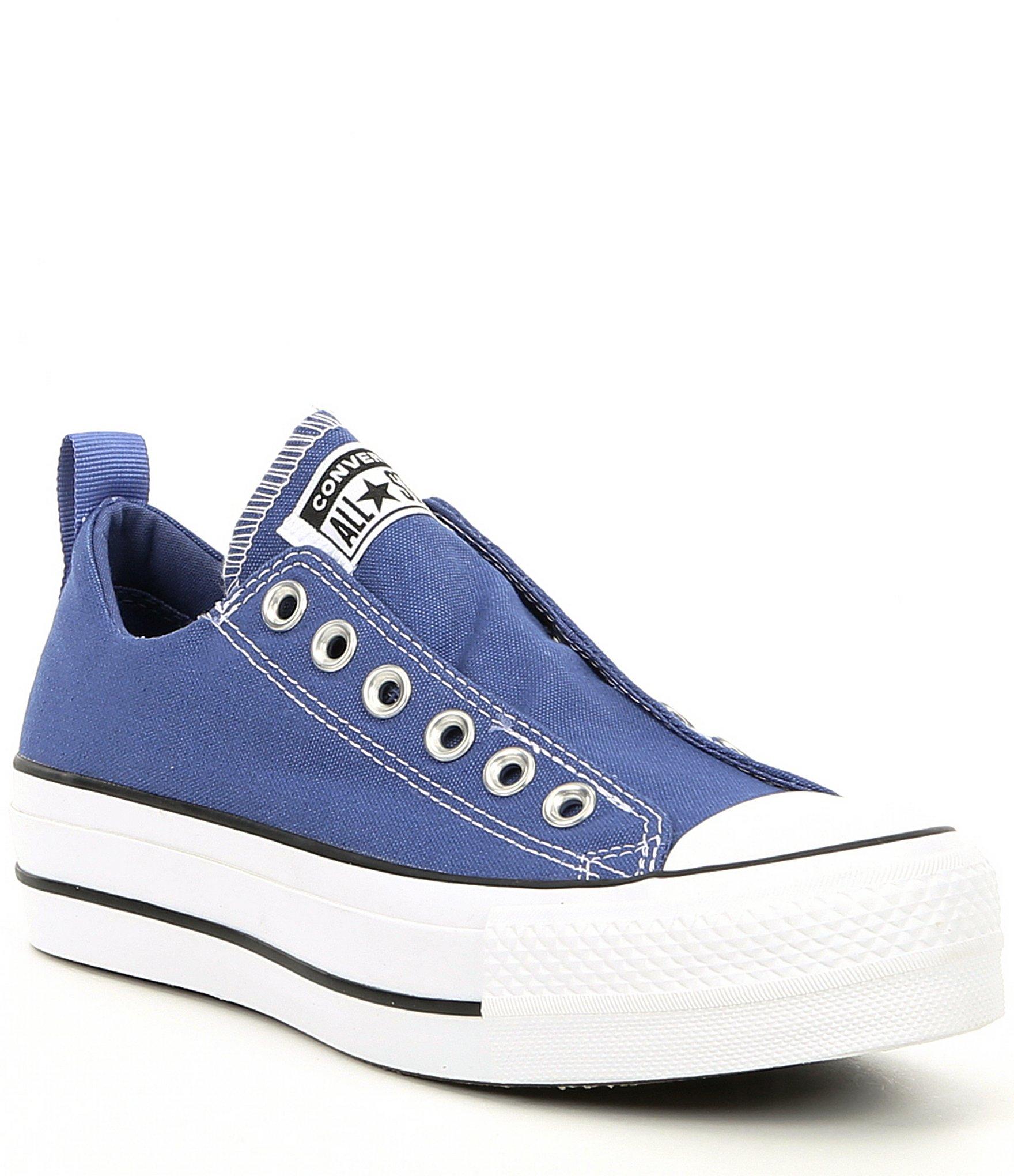 Converse Rubber Chuck Taylor All Star Lift Platform Sneakers in Washed ...