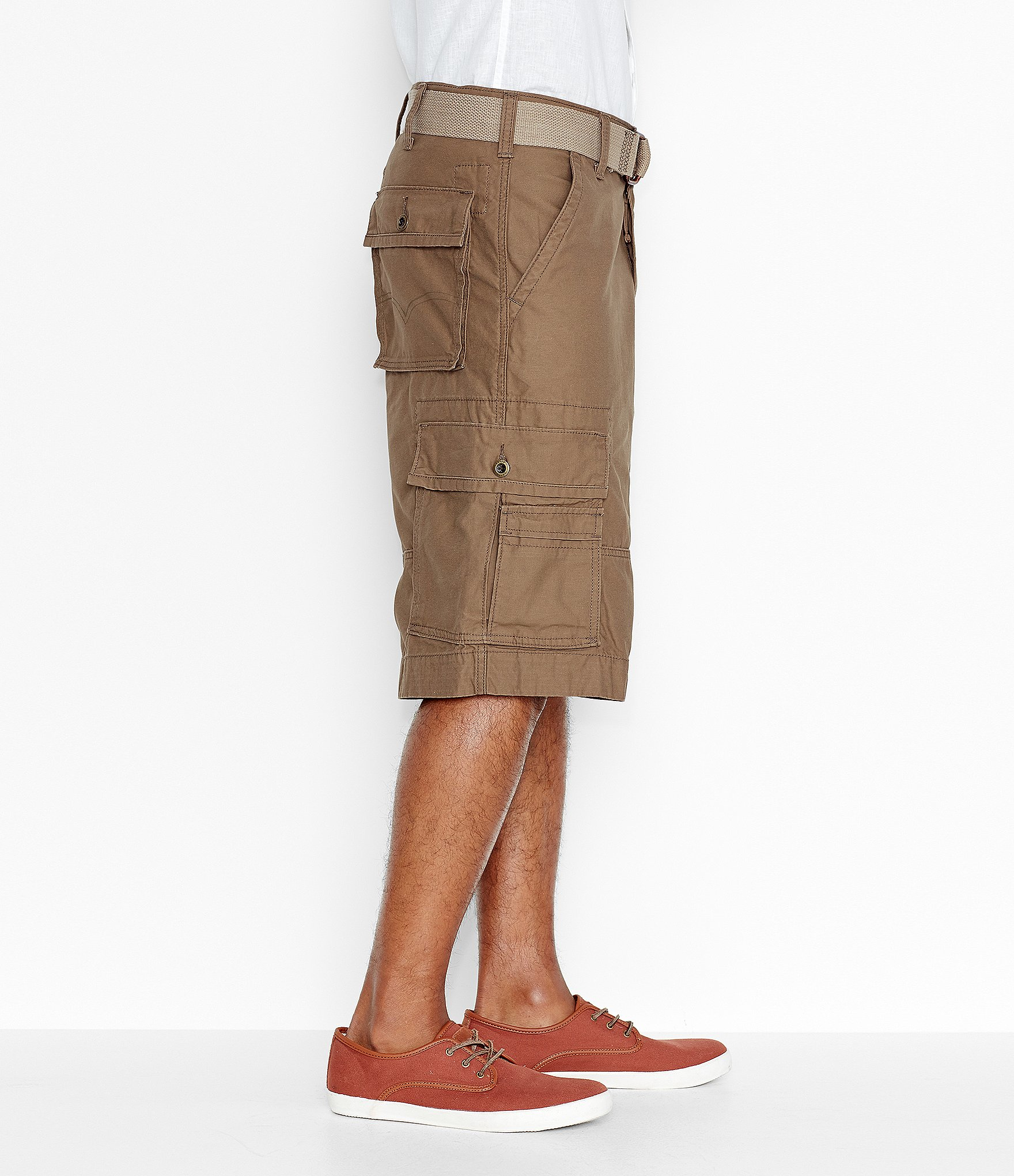 Lyst Levi'S ® Squad Belted Cargo Shorts in Brown for Men