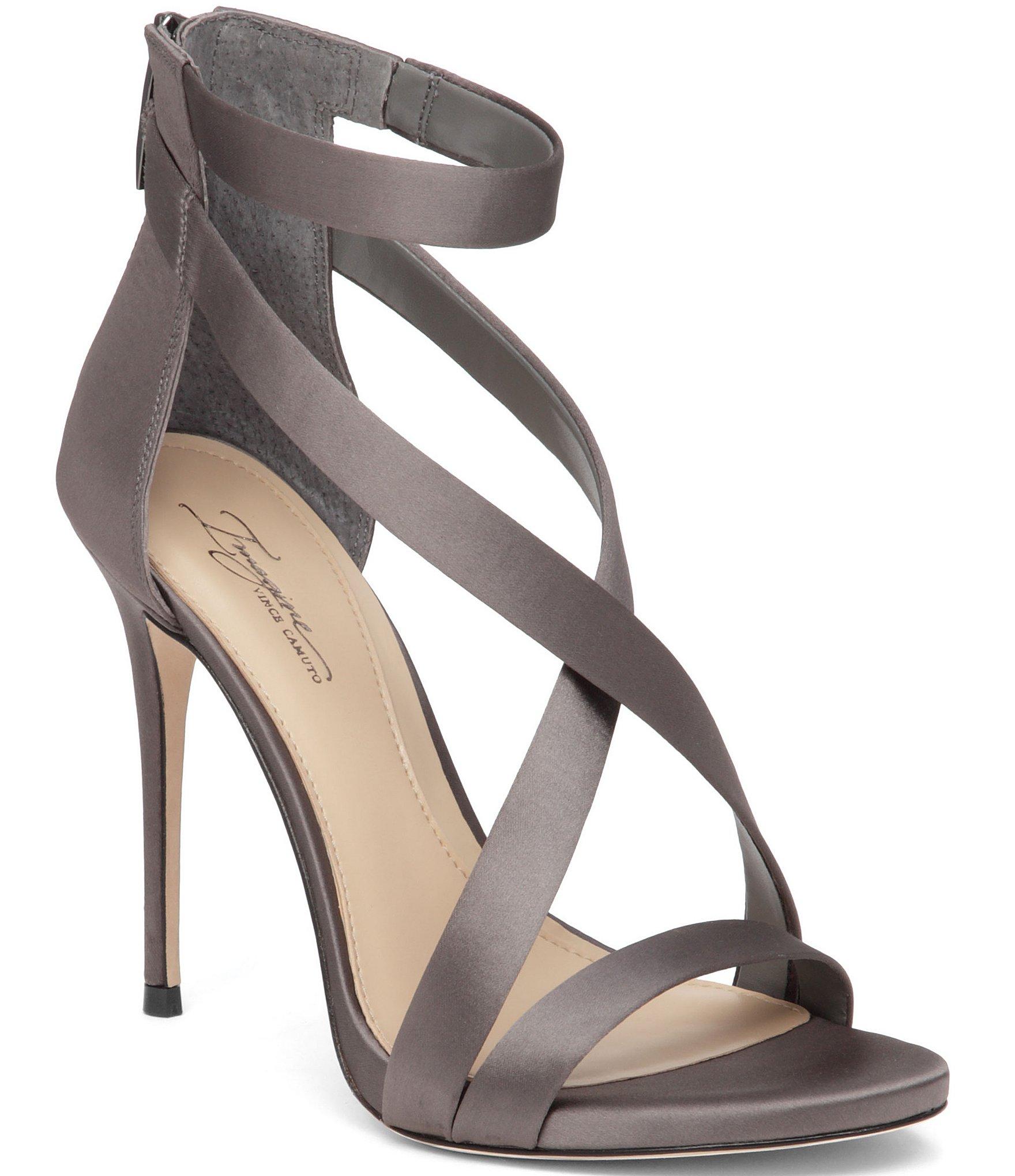 Lyst Vince Camuto Imagine Devin High Heel  Sandals  in Gray 