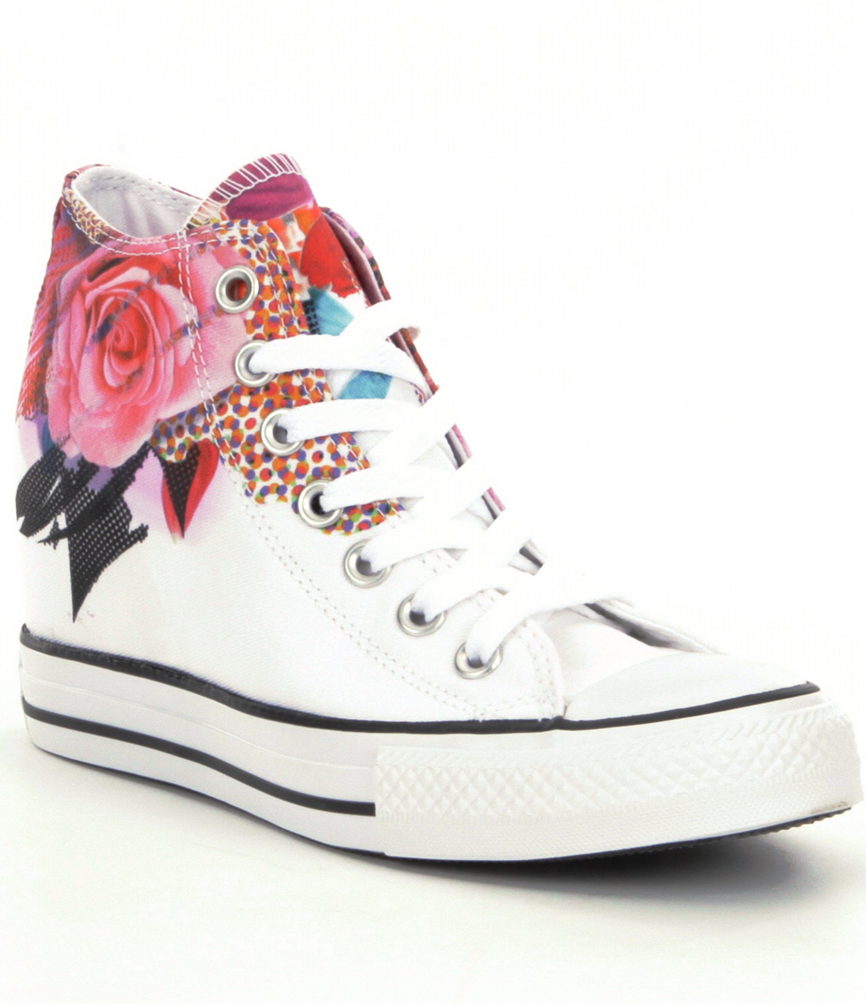 62 White Chuck taylor wedge shoes for Girls