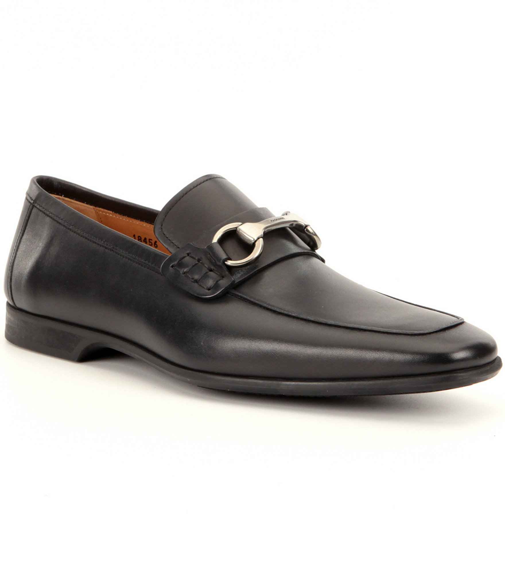 Saks fifth avenue Men ́s Rafa 2 Leather Moc-toe Dress Shoes in Black ...