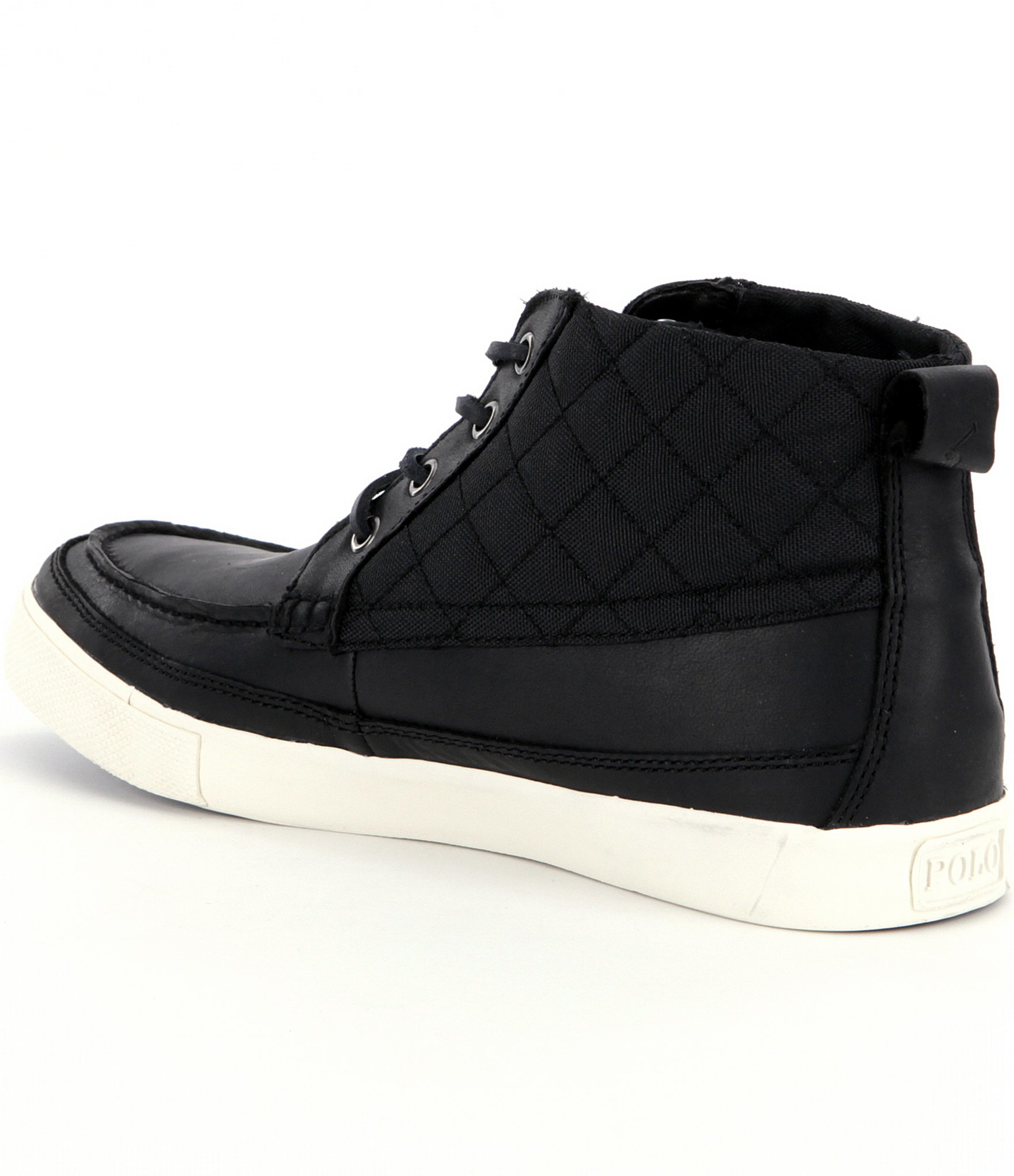 ralph lauren polo high top shoes