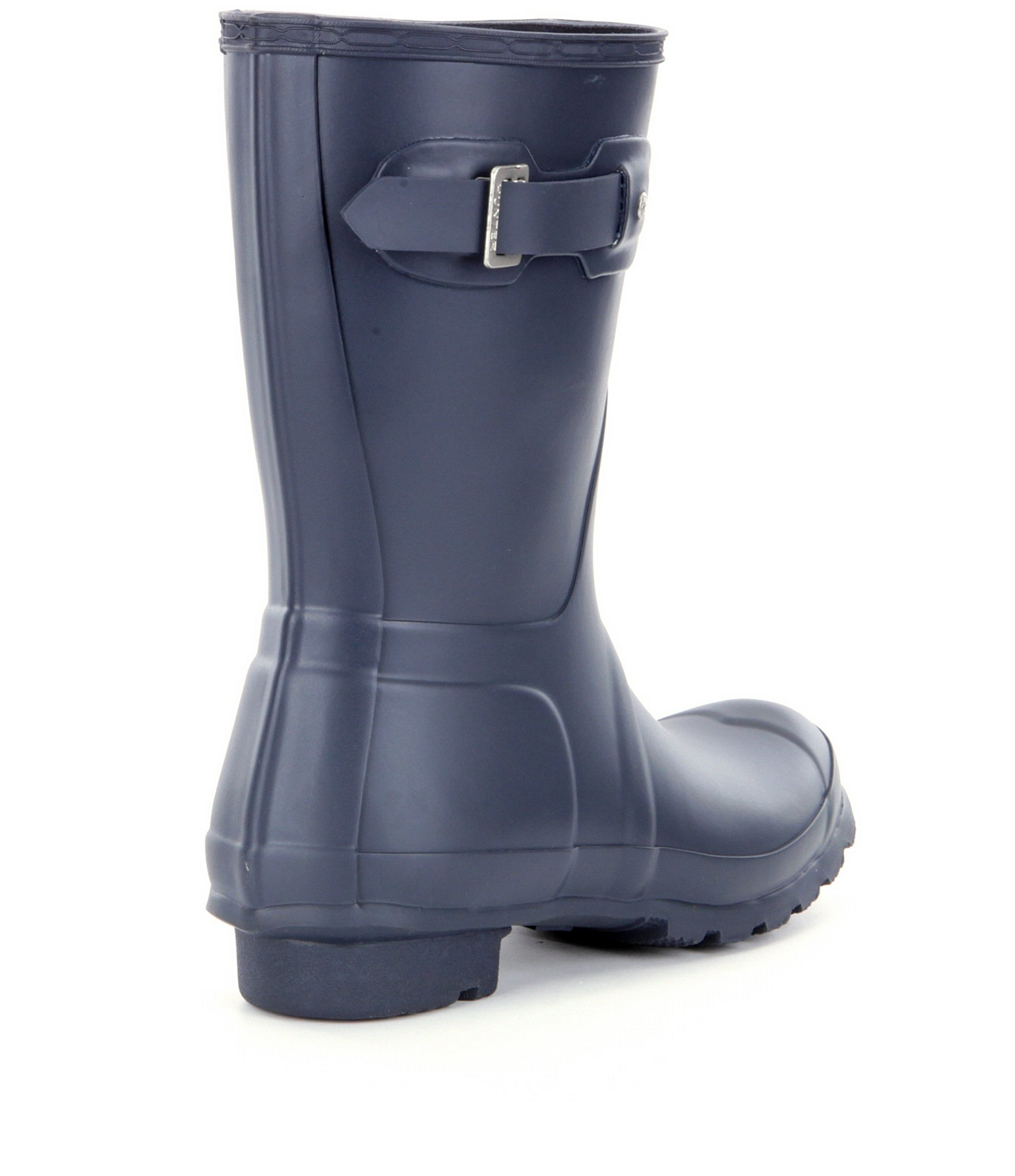 Lyst Hunter Women ́s Original Short Matte Rain Boots in Blue
