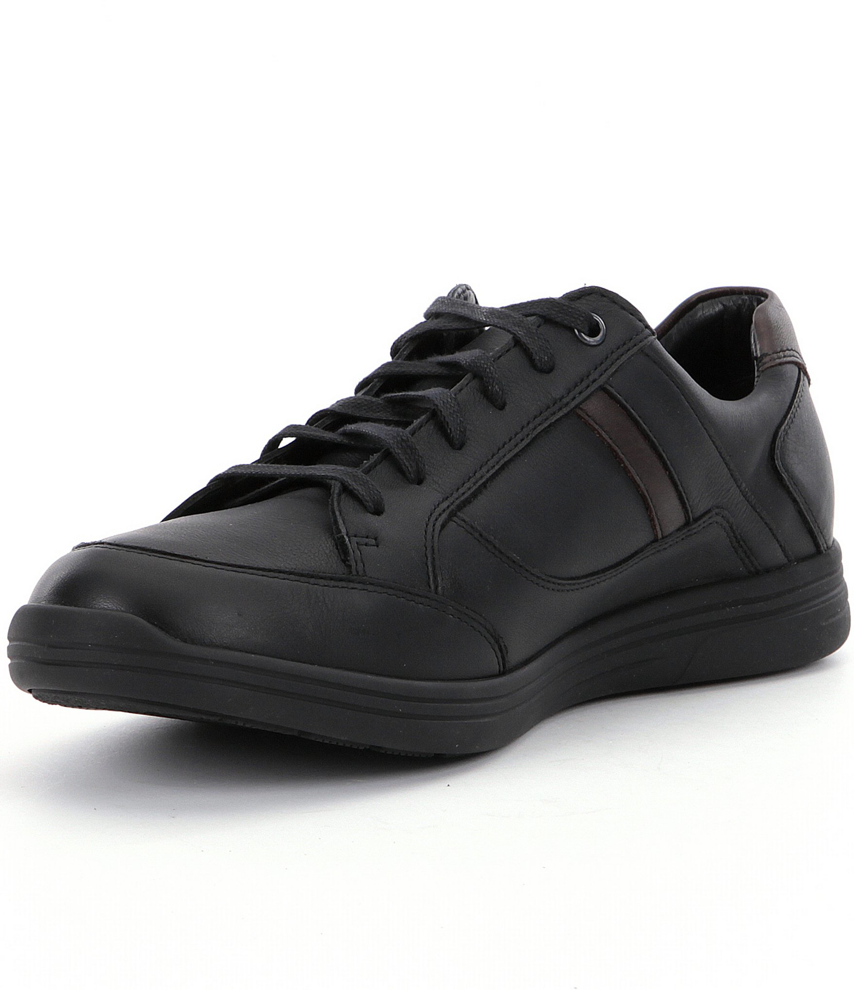 Lyst - Mephisto Men ́s Frank Leather Sneakers in Black for Men