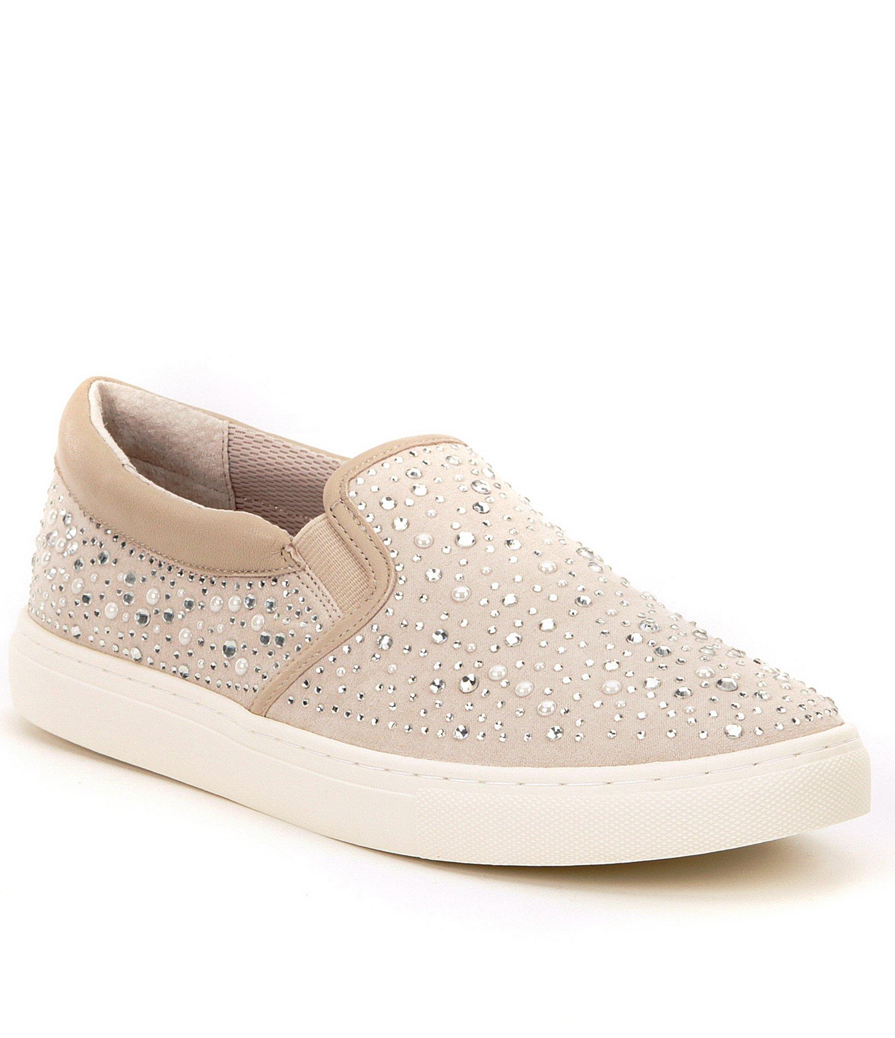 Gianni bini Tilliez Hotfix Slip-on Sneakers in Natural | Lyst