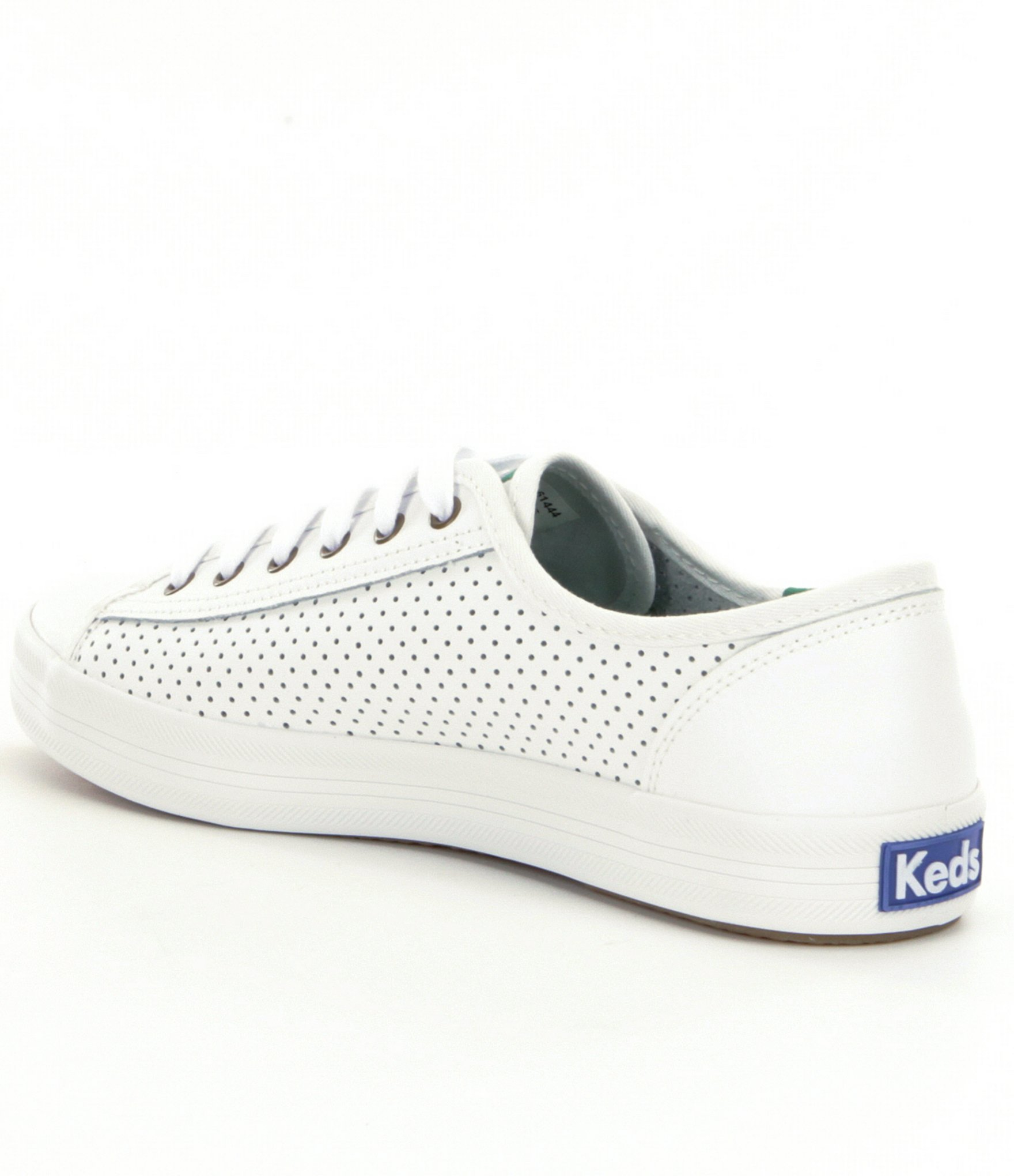 Lyst - Keds Kickstart Perf Leather Sneakers in White
