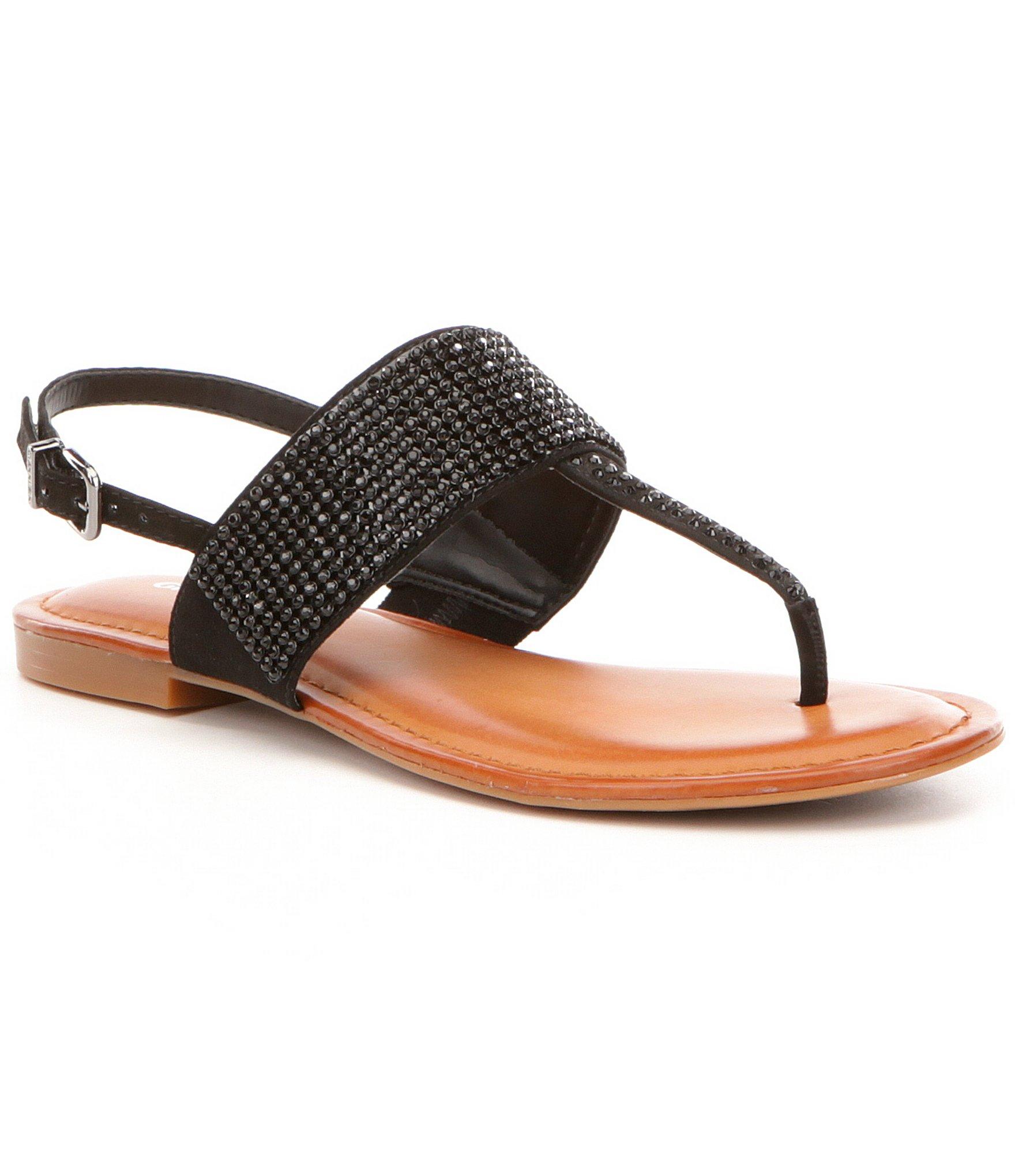 Flat: Jeweled Flat Sandals