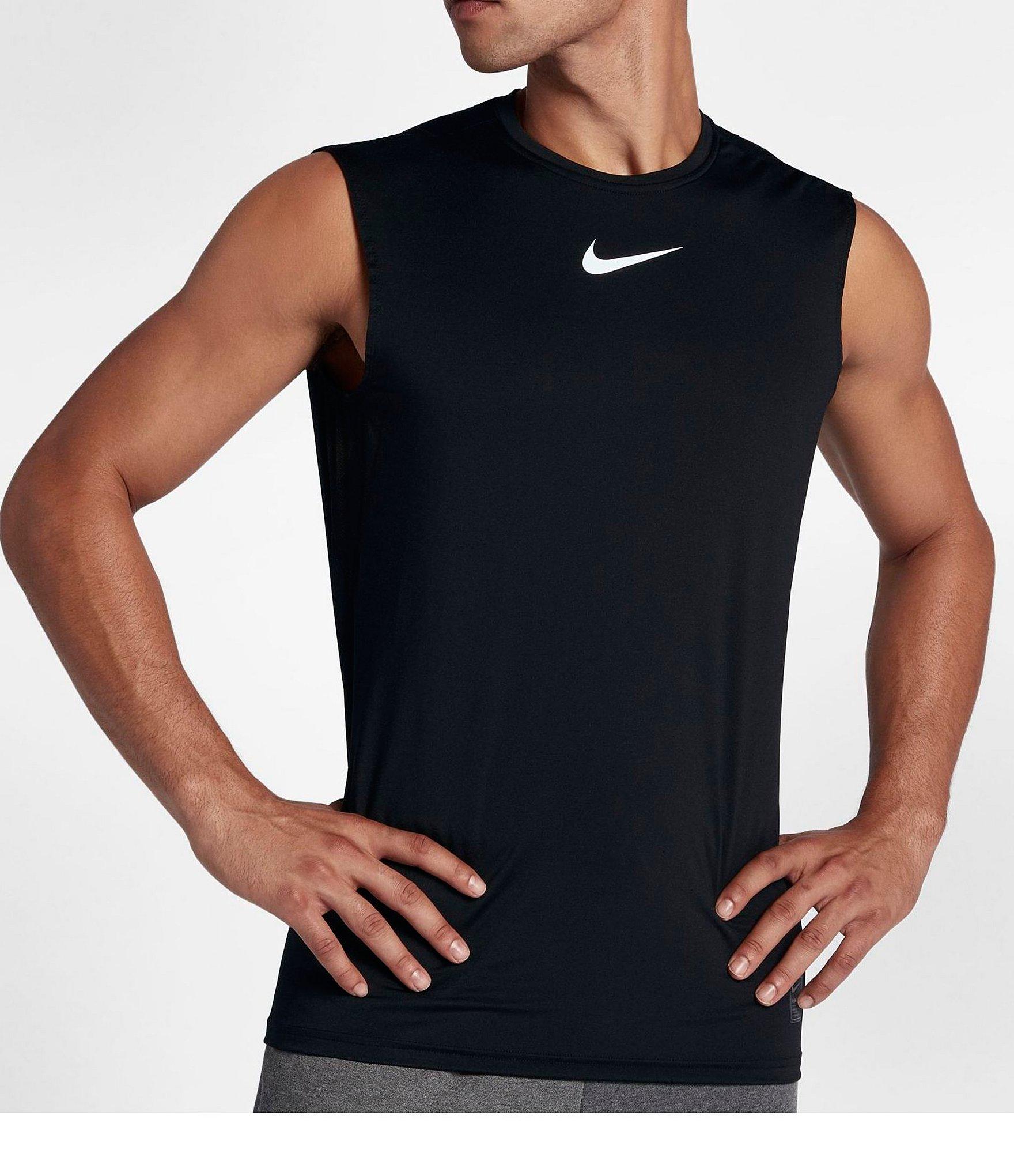 Nike Pro Muscle Tank in Black for Men - Lyst