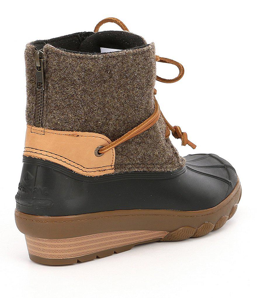 sperry top sider saltwater duck boots