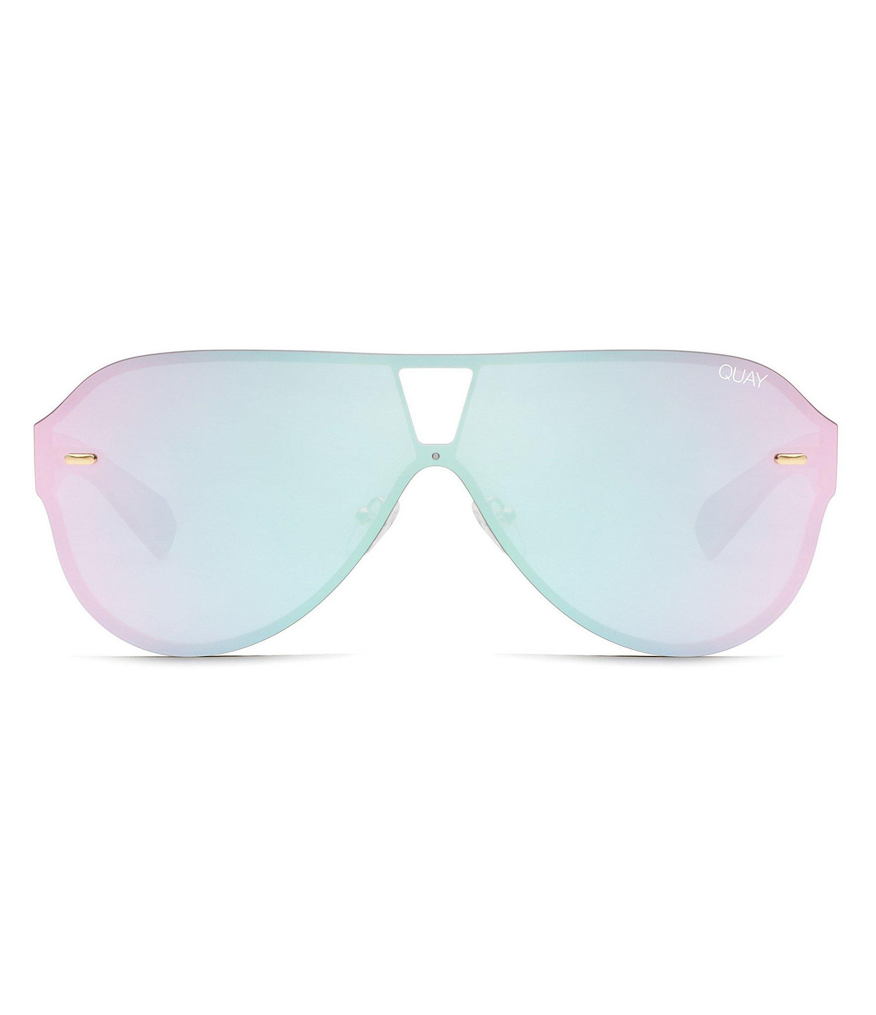 NWT Quay Australia “STAY AFLOAT” Pink/Pink Sunglasses Quay Australia Stay Afloat Pink Shield NWT Sunglasses main image 3