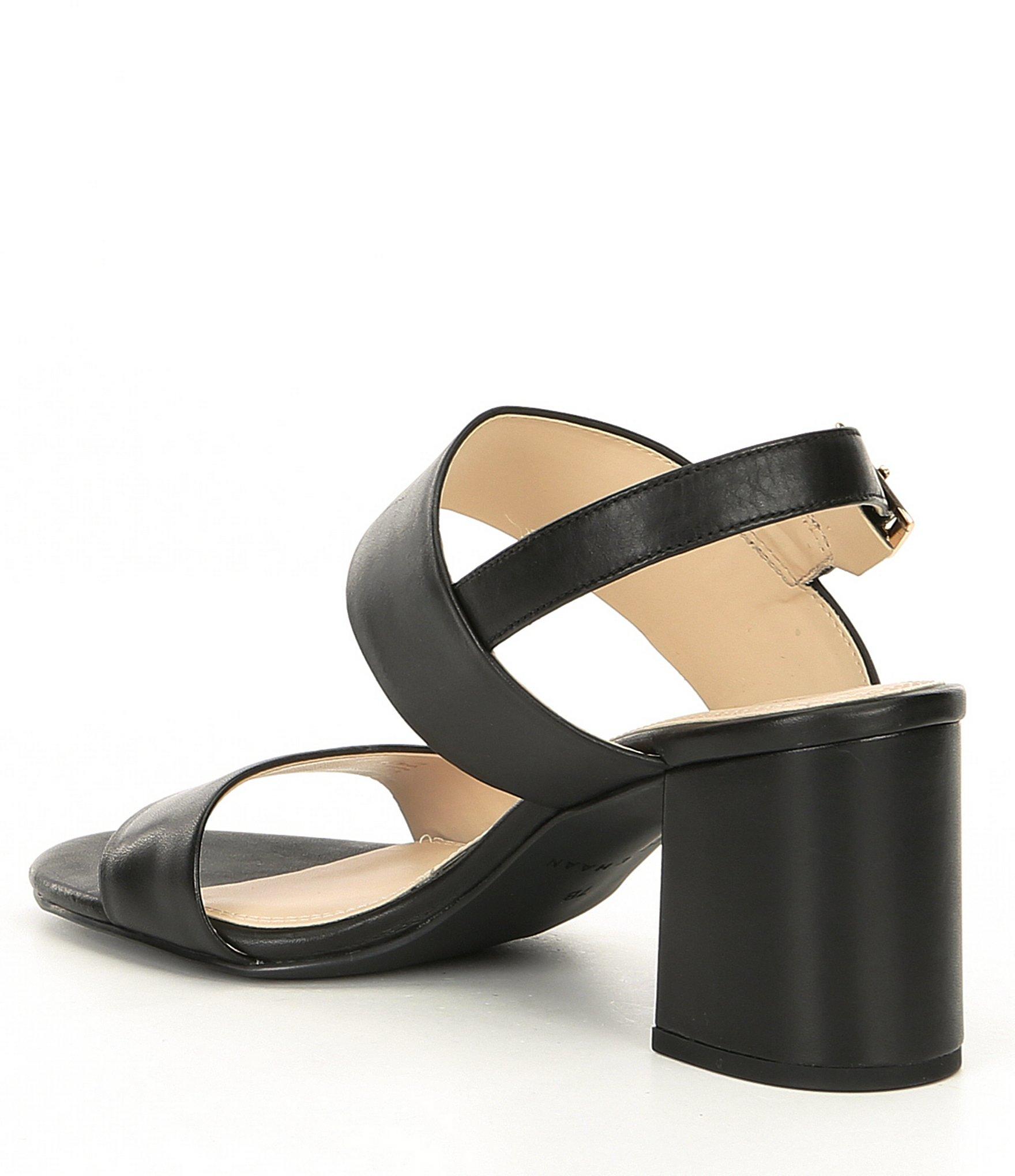 cole haan block heel sandals