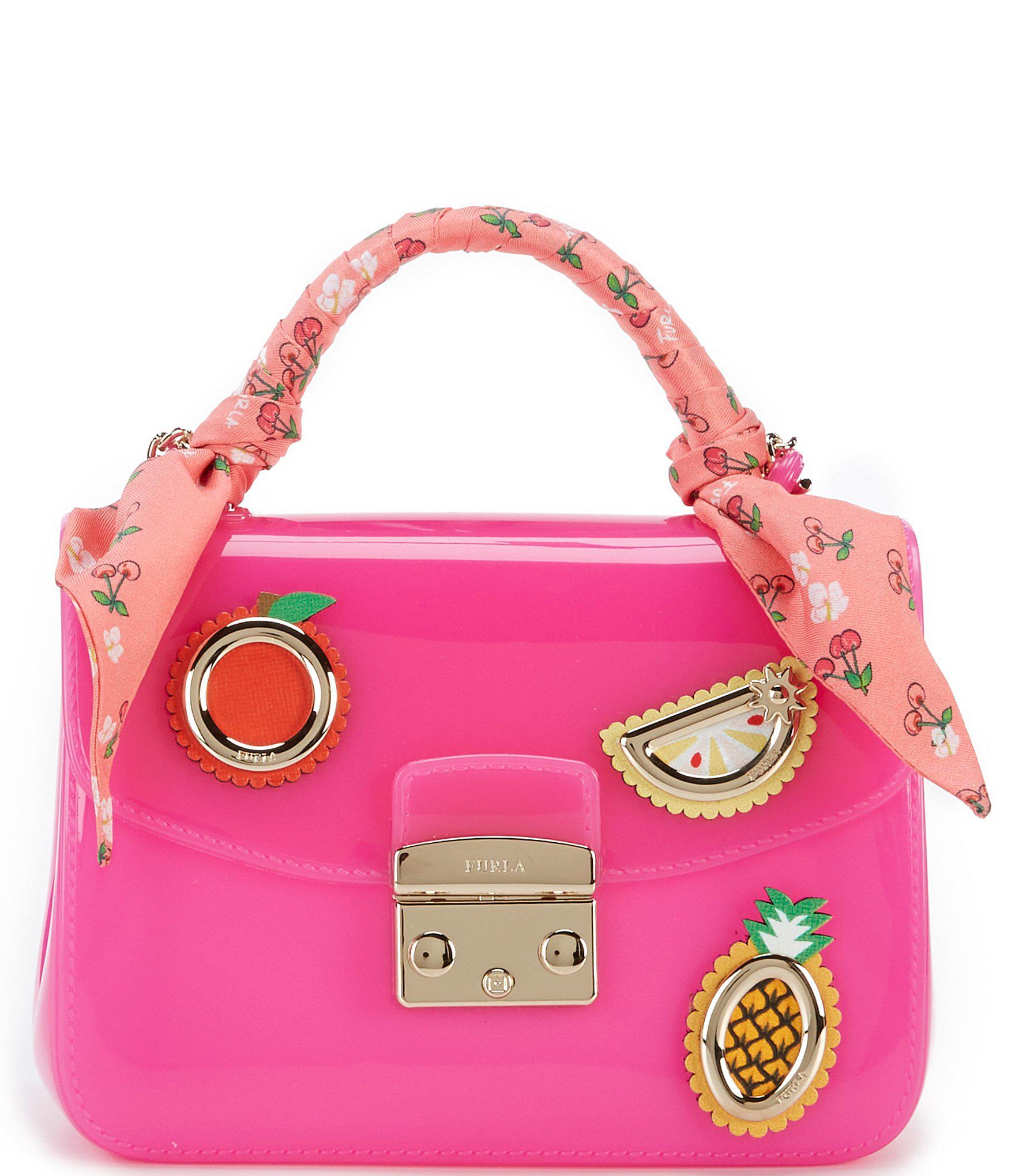Lyst Furla Candy Sugar Mini Cross Body Bag In Pink Gallery