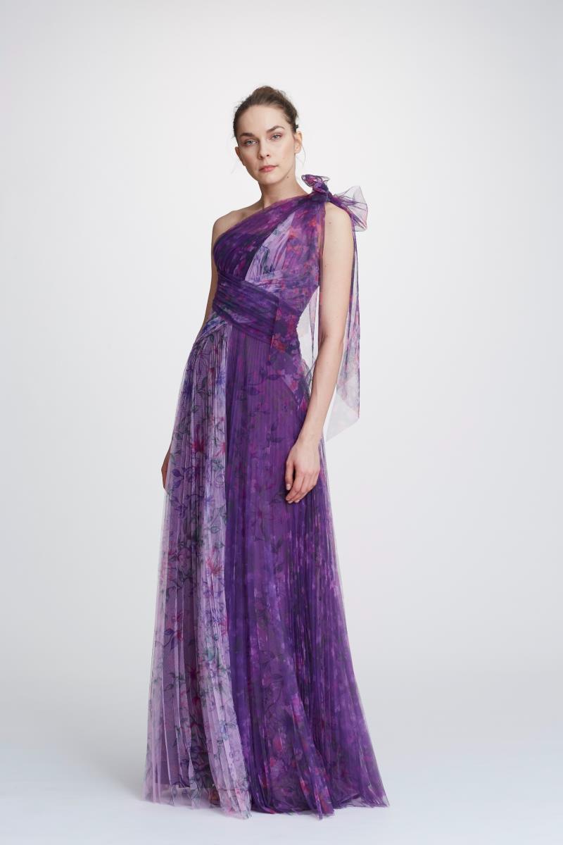 marchesa notte one shoulder