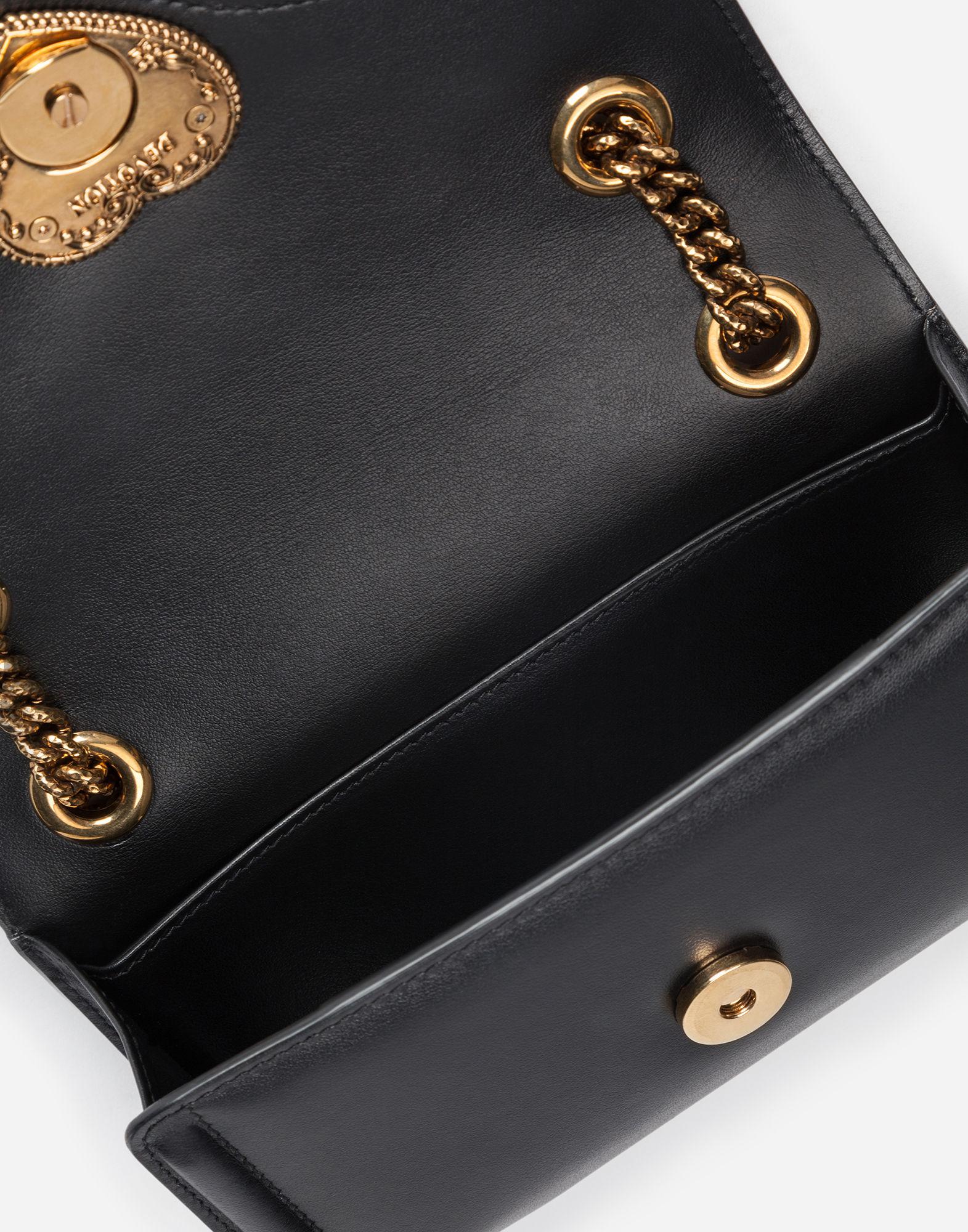 Lyst - Dolce & Gabbana Medium Devotion Bag In Smooth Calfskin Leather ...